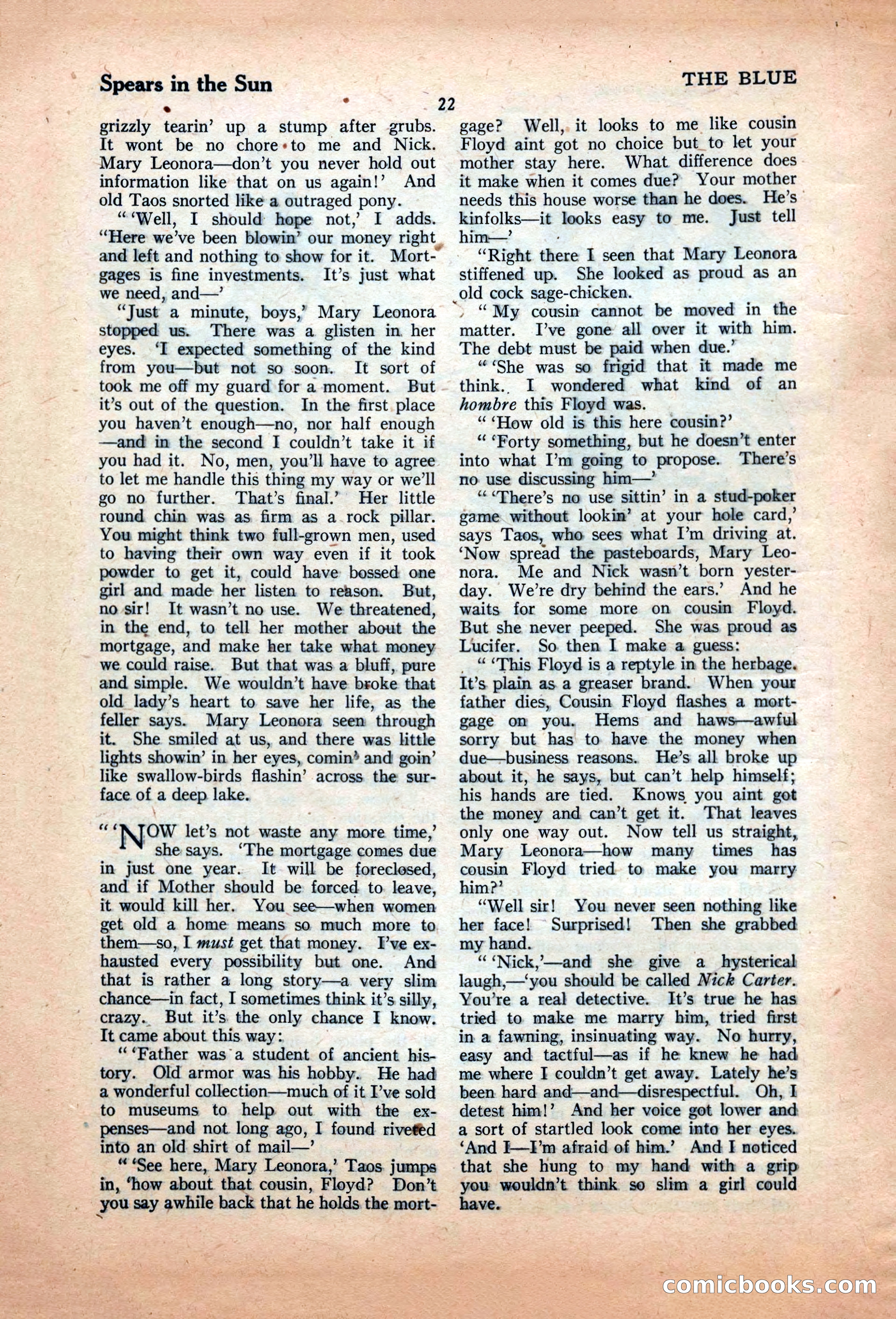 The Illustrated Blue Book Magazine, June 1928 — page 24 of 204