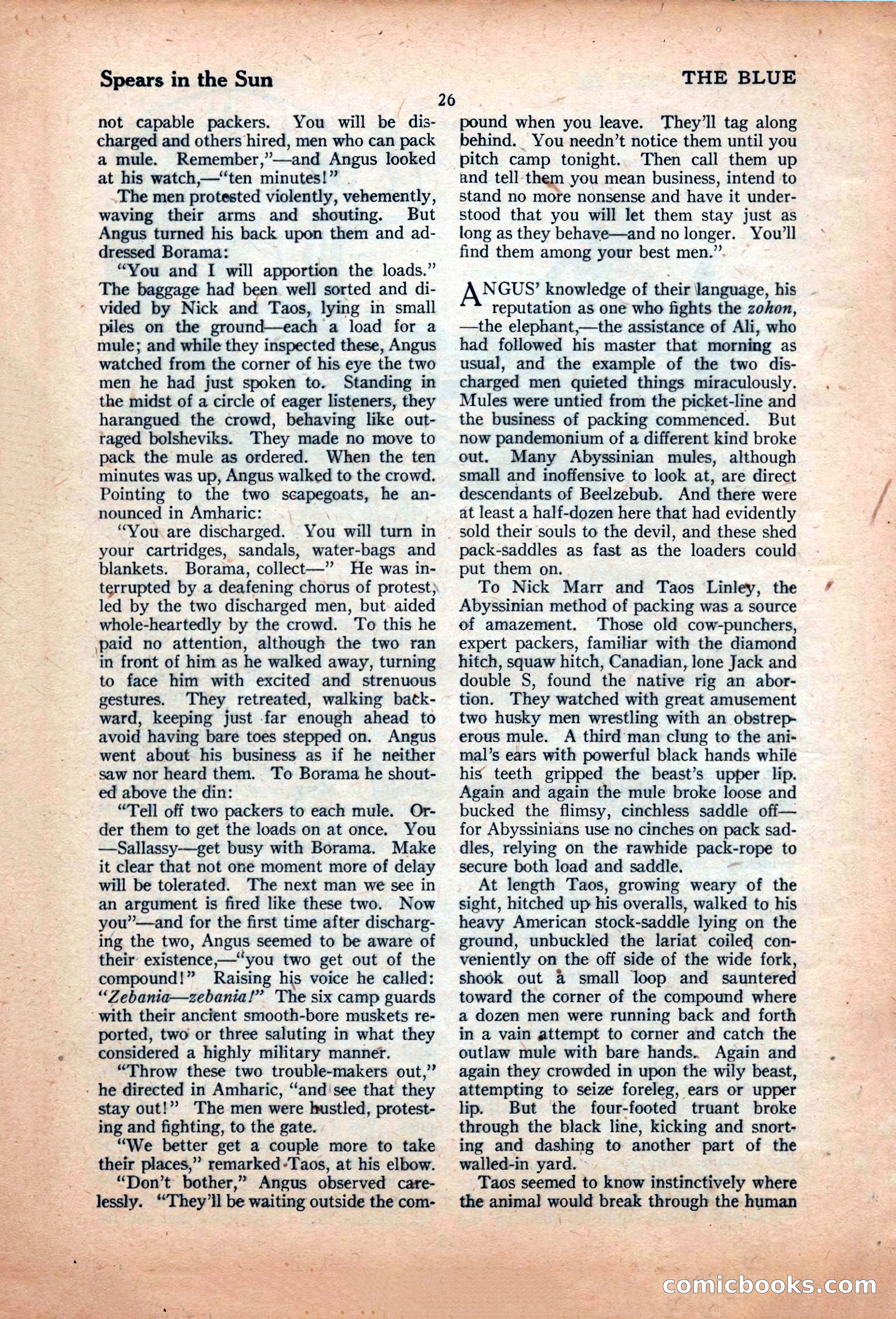 The Illustrated Blue Book Magazine, June 1928 — page 28 of 204
