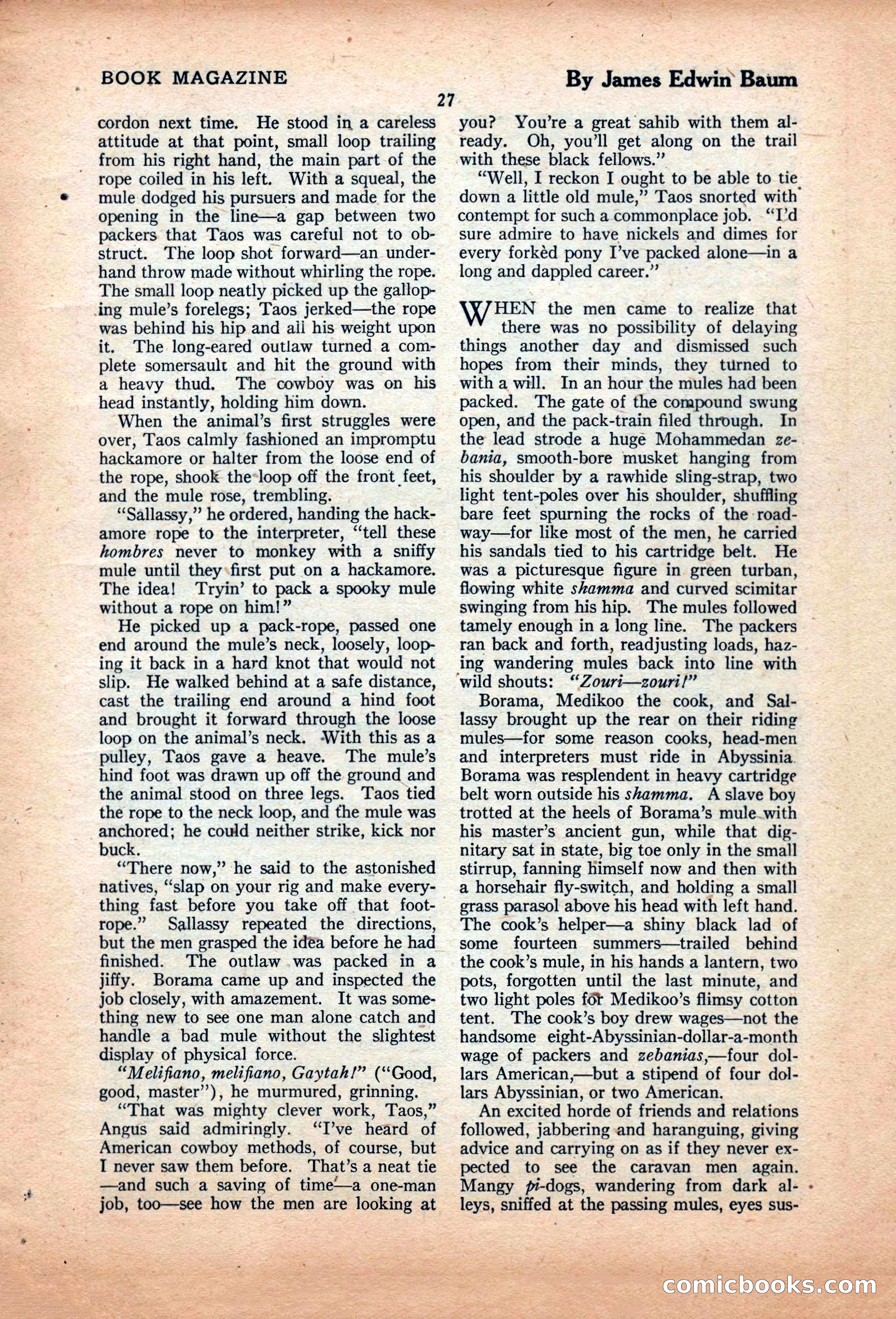 The Illustrated Blue Book Magazine, June 1928 — page 29 of 204