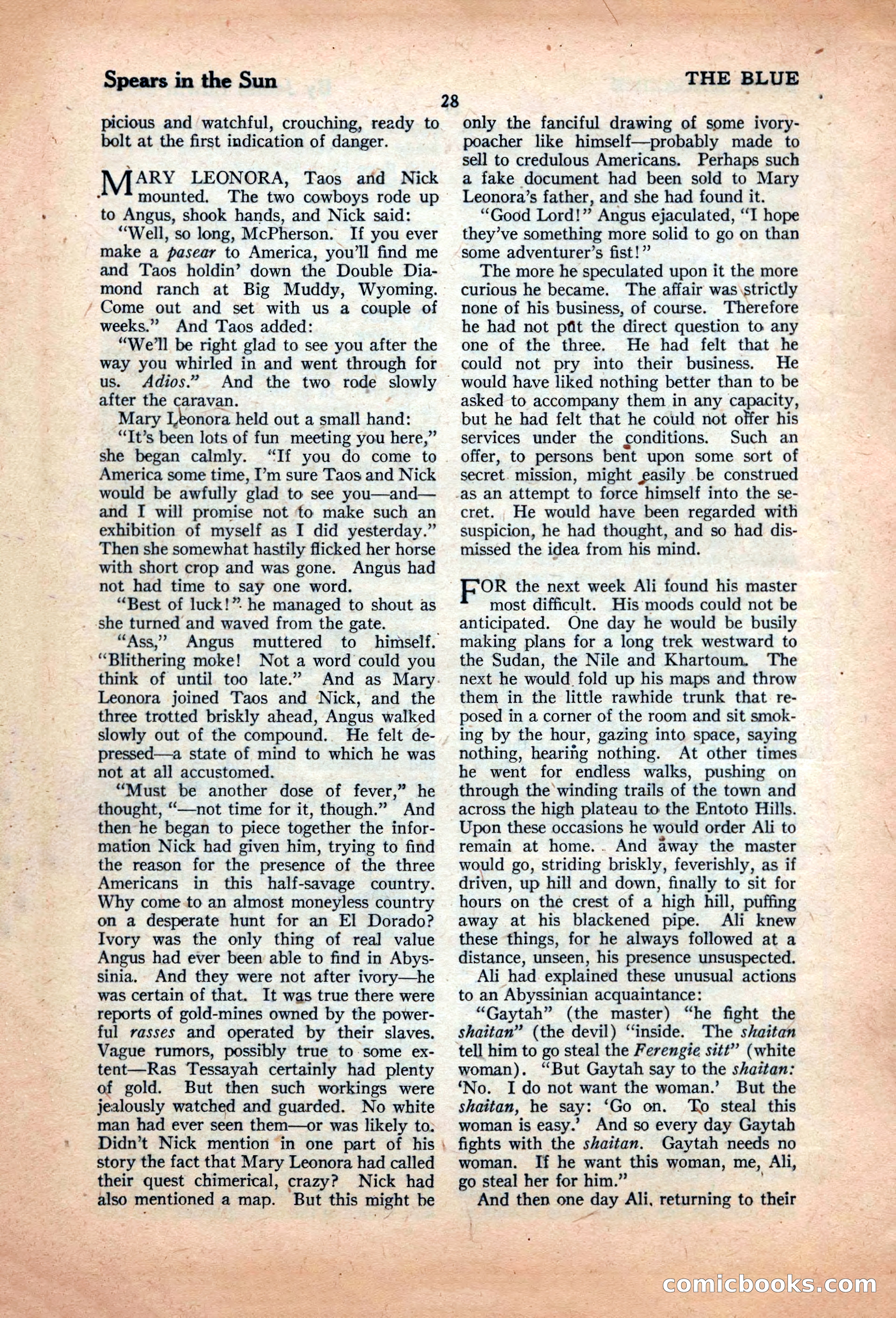 The Illustrated Blue Book Magazine, June 1928 — page 30 of 204