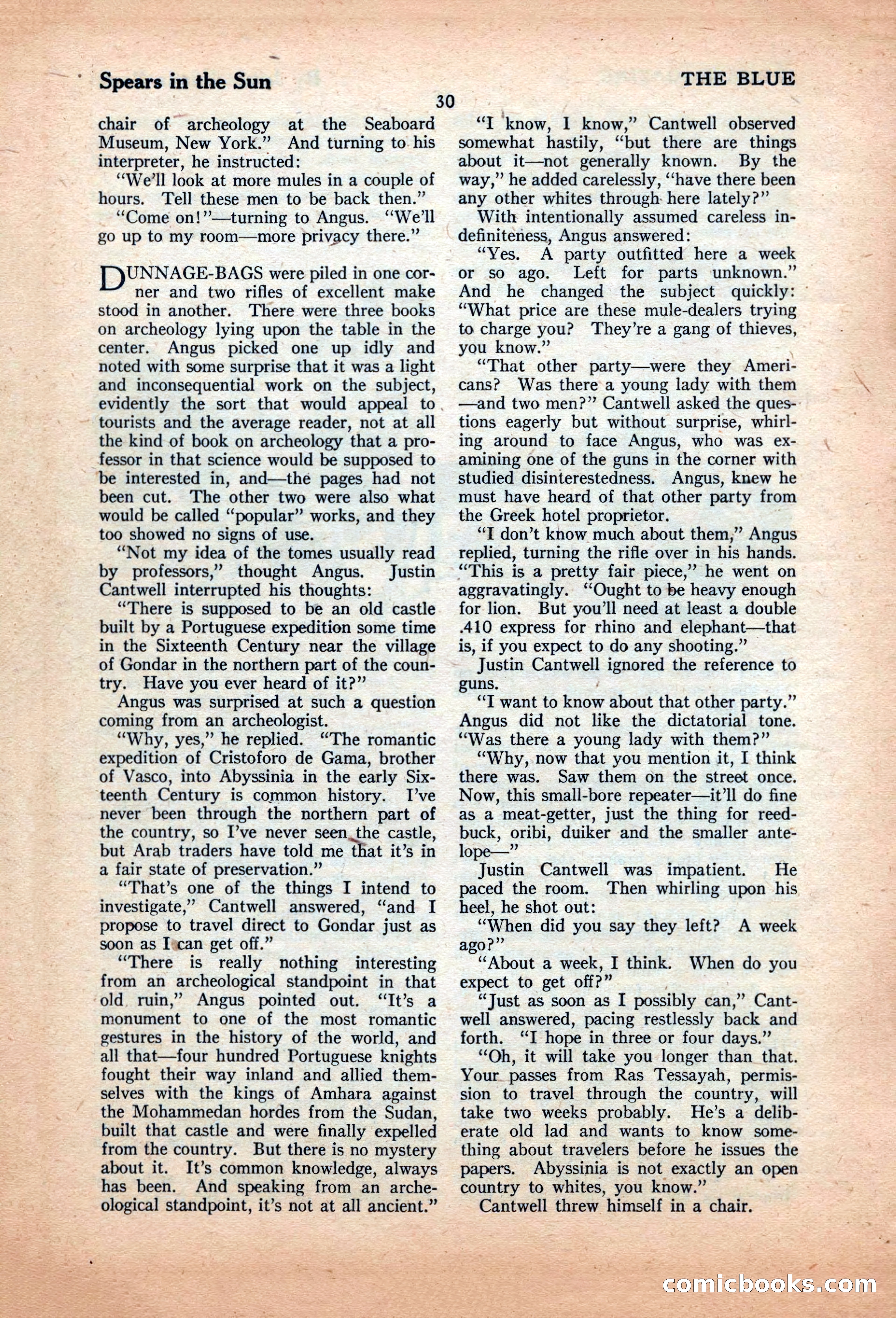 The Illustrated Blue Book Magazine, June 1928 — page 32 of 204