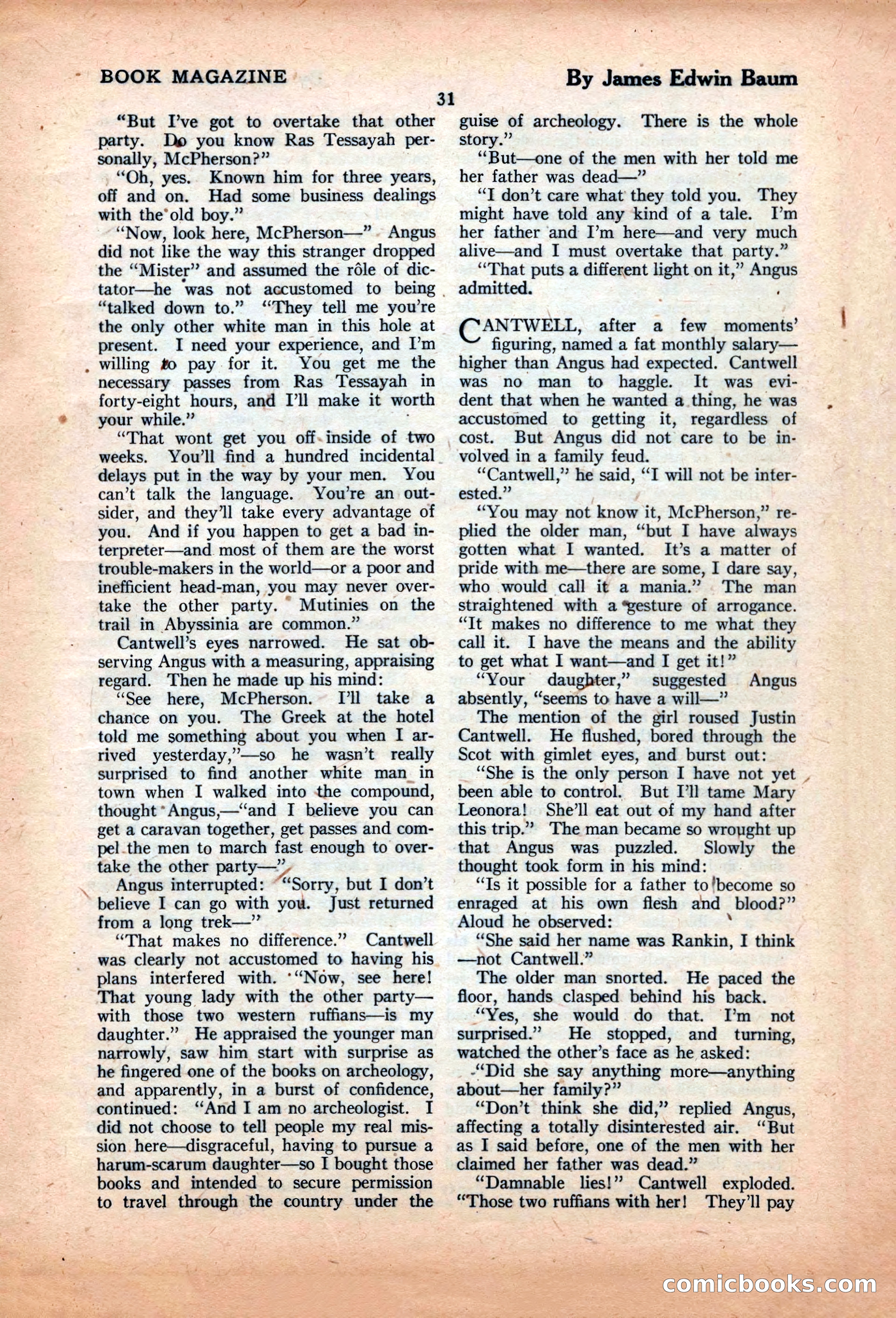 The Illustrated Blue Book Magazine, June 1928 — page 33 of 204