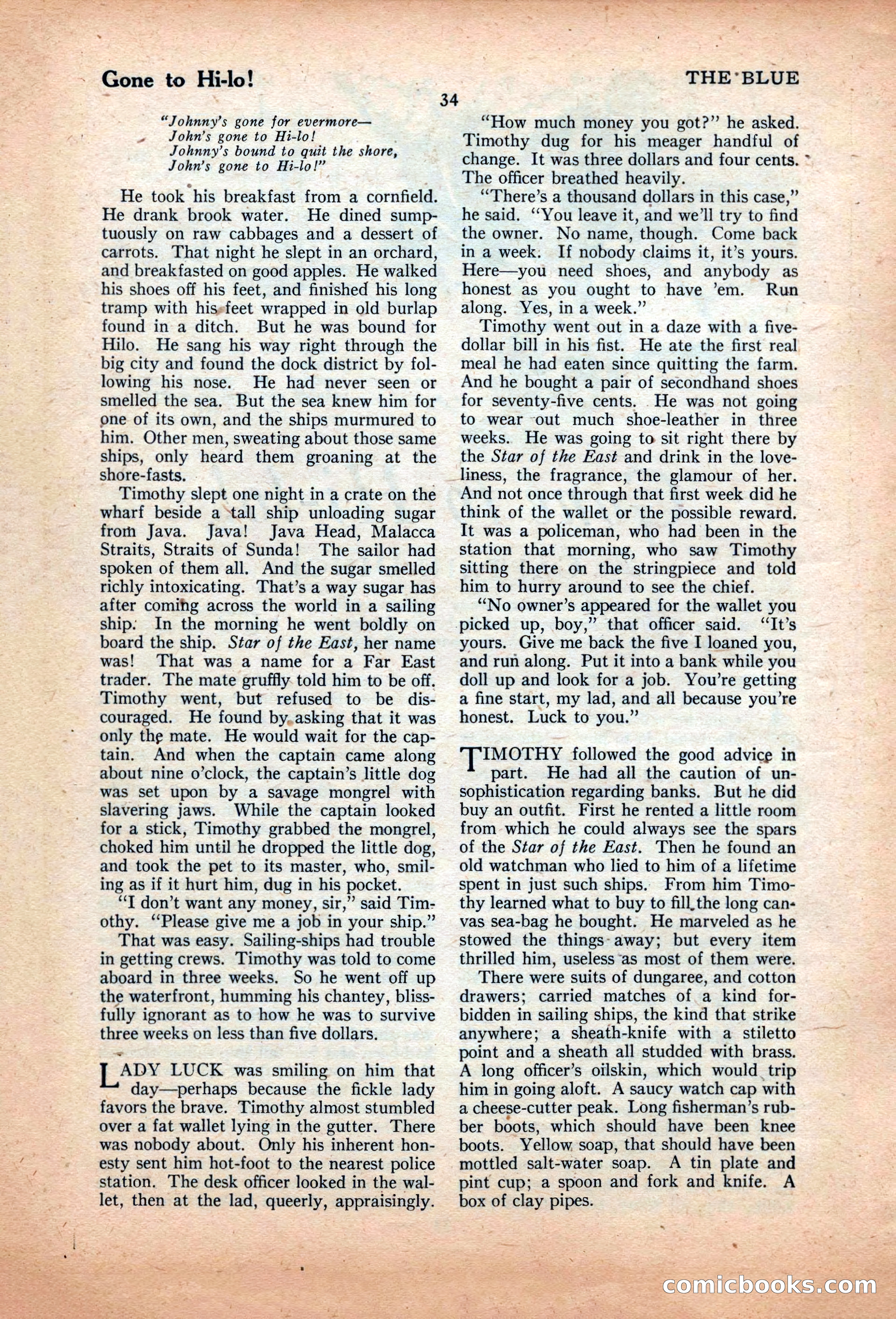 The Illustrated Blue Book Magazine, June 1928 — page 36 of 204