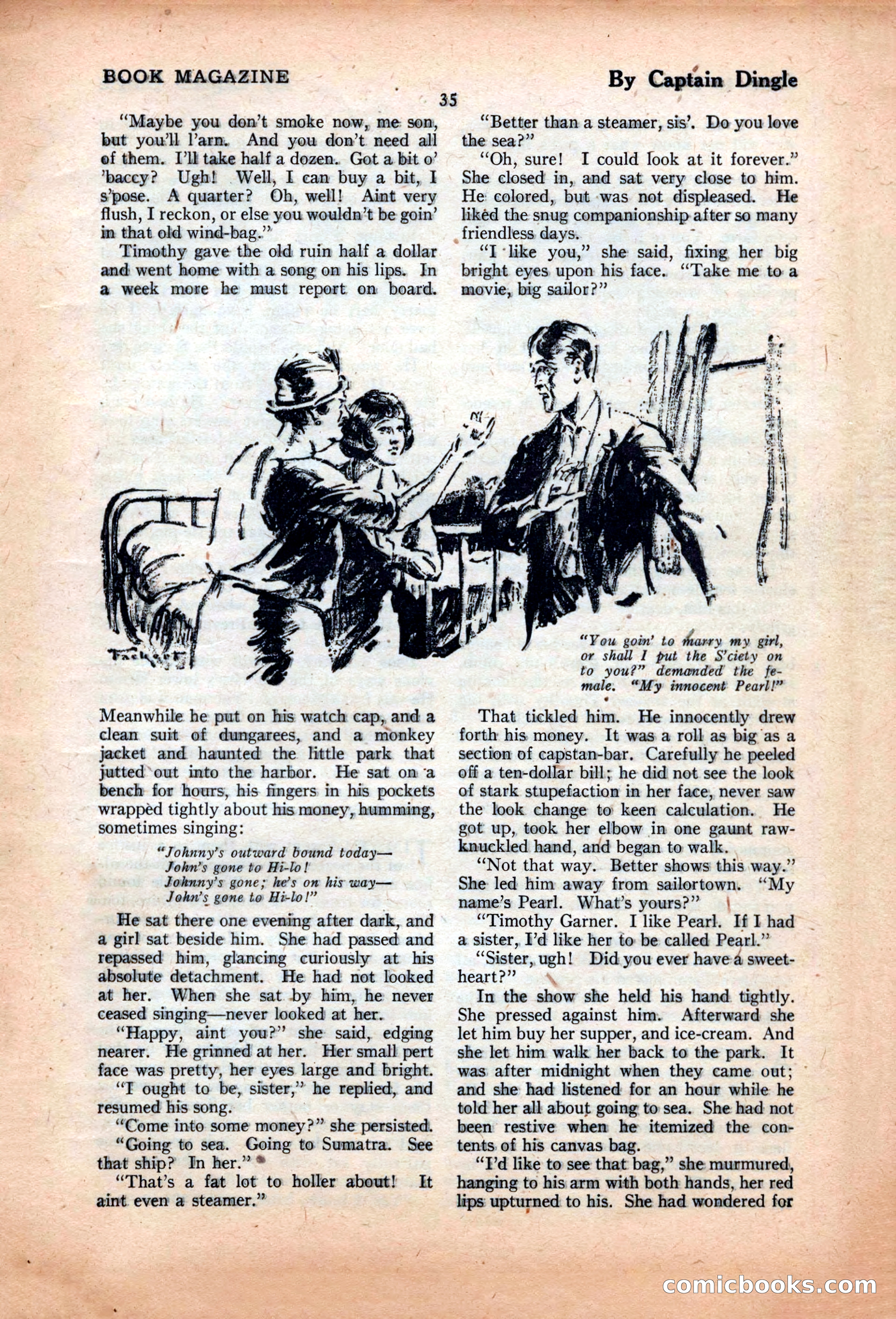 The Illustrated Blue Book Magazine, June 1928 — page 37 of 204