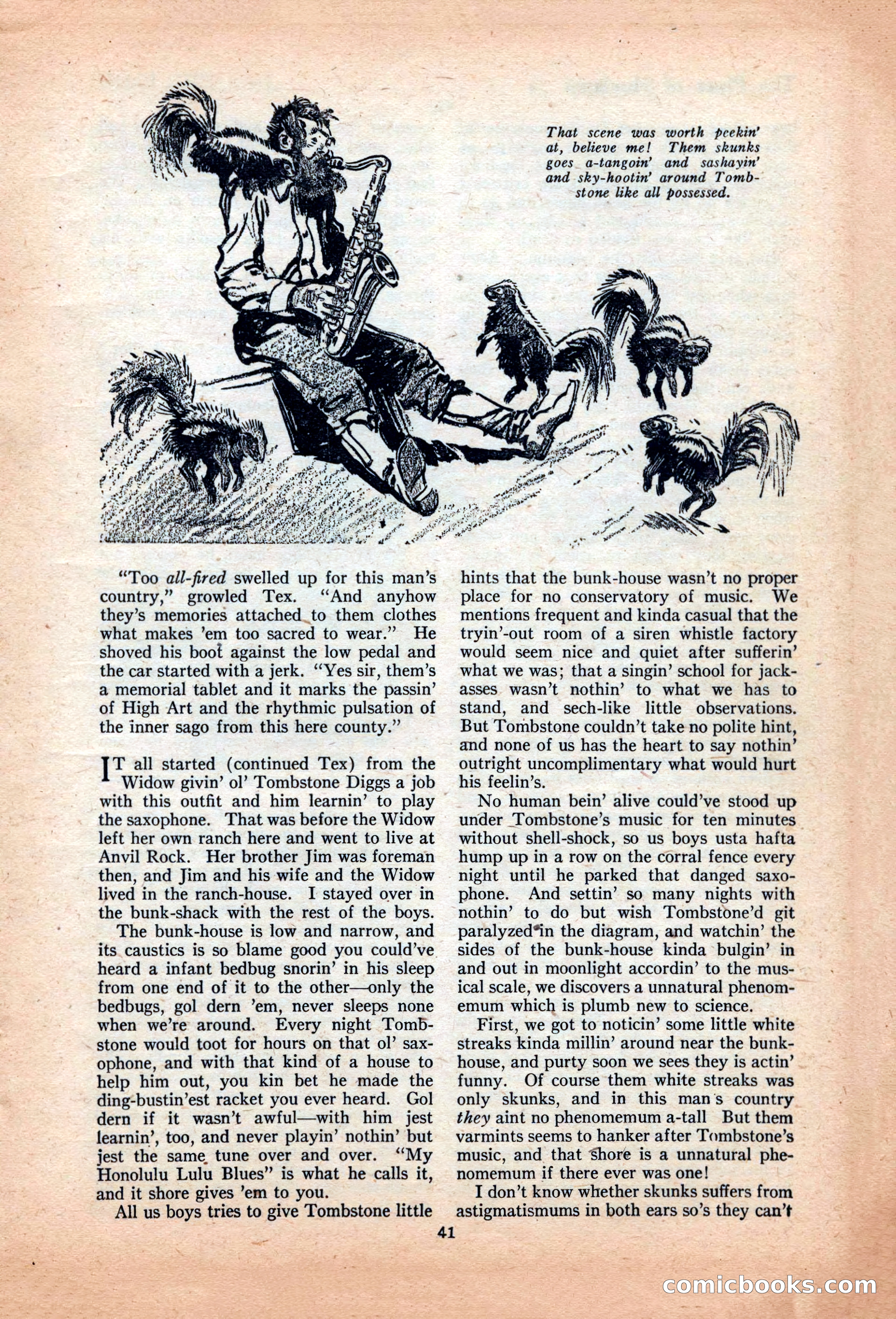 The Illustrated Blue Book Magazine, June 1928 — page 43 of 204