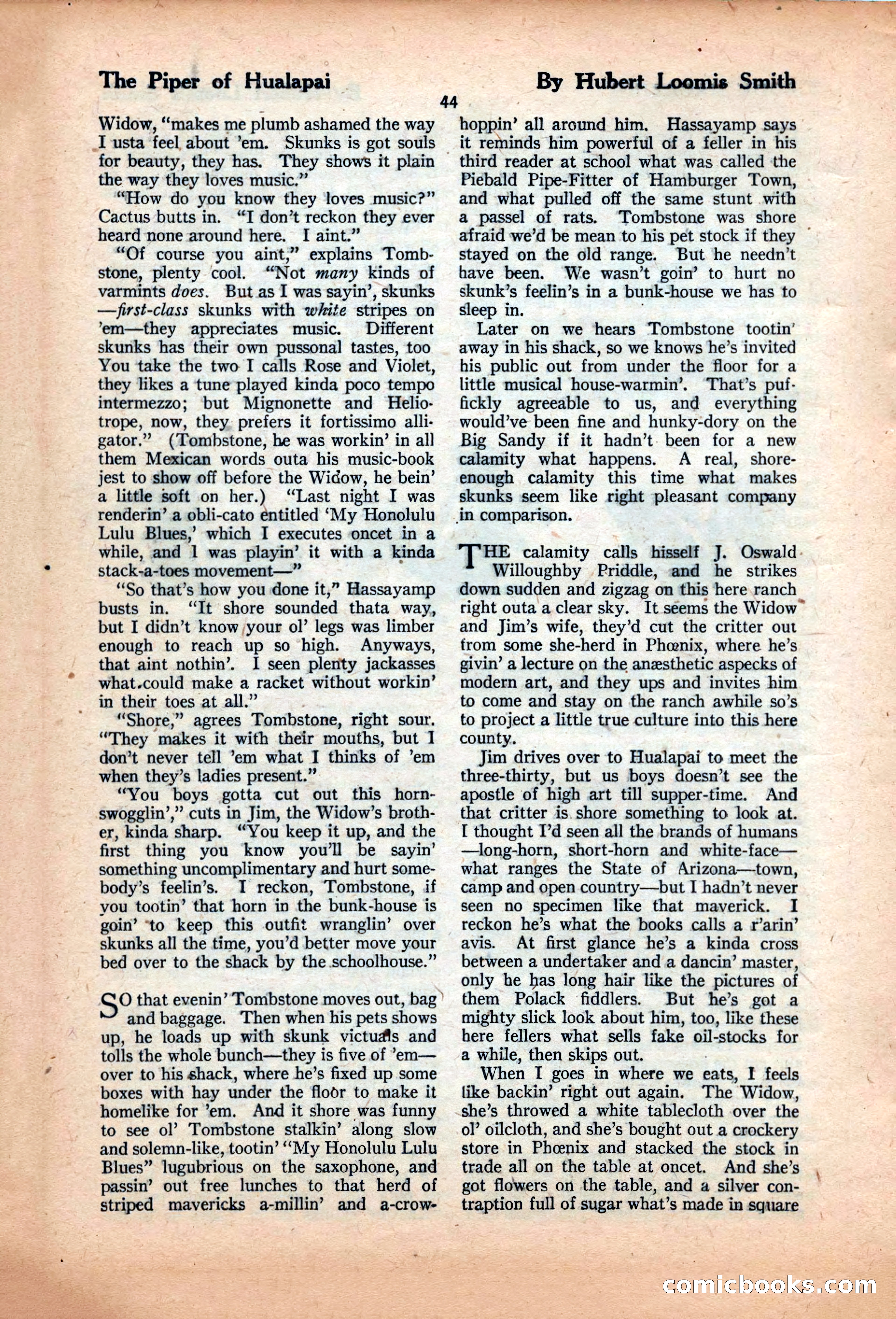 The Illustrated Blue Book Magazine, June 1928 — page 46 of 204