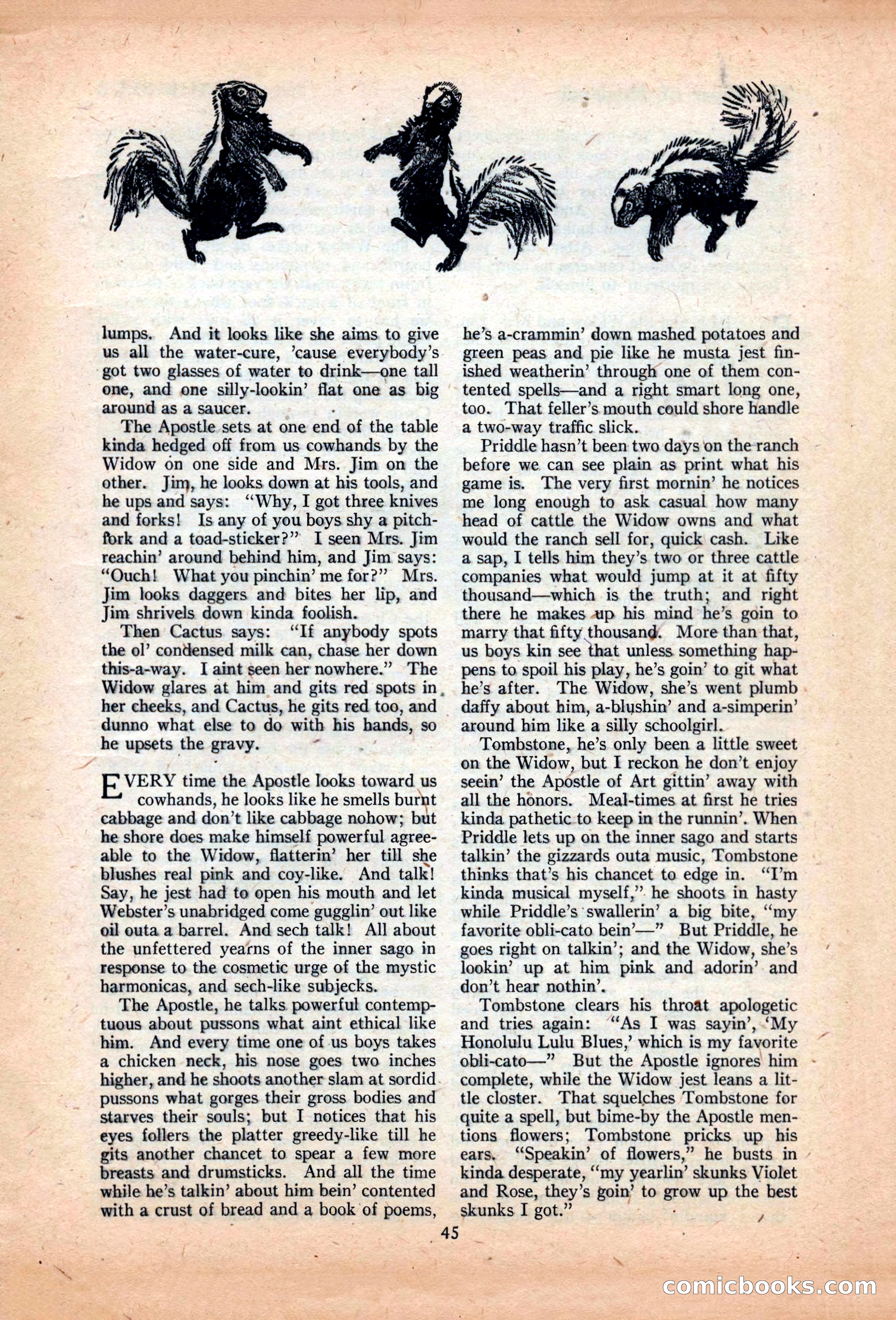 The Illustrated Blue Book Magazine, June 1928 — page 47 of 204