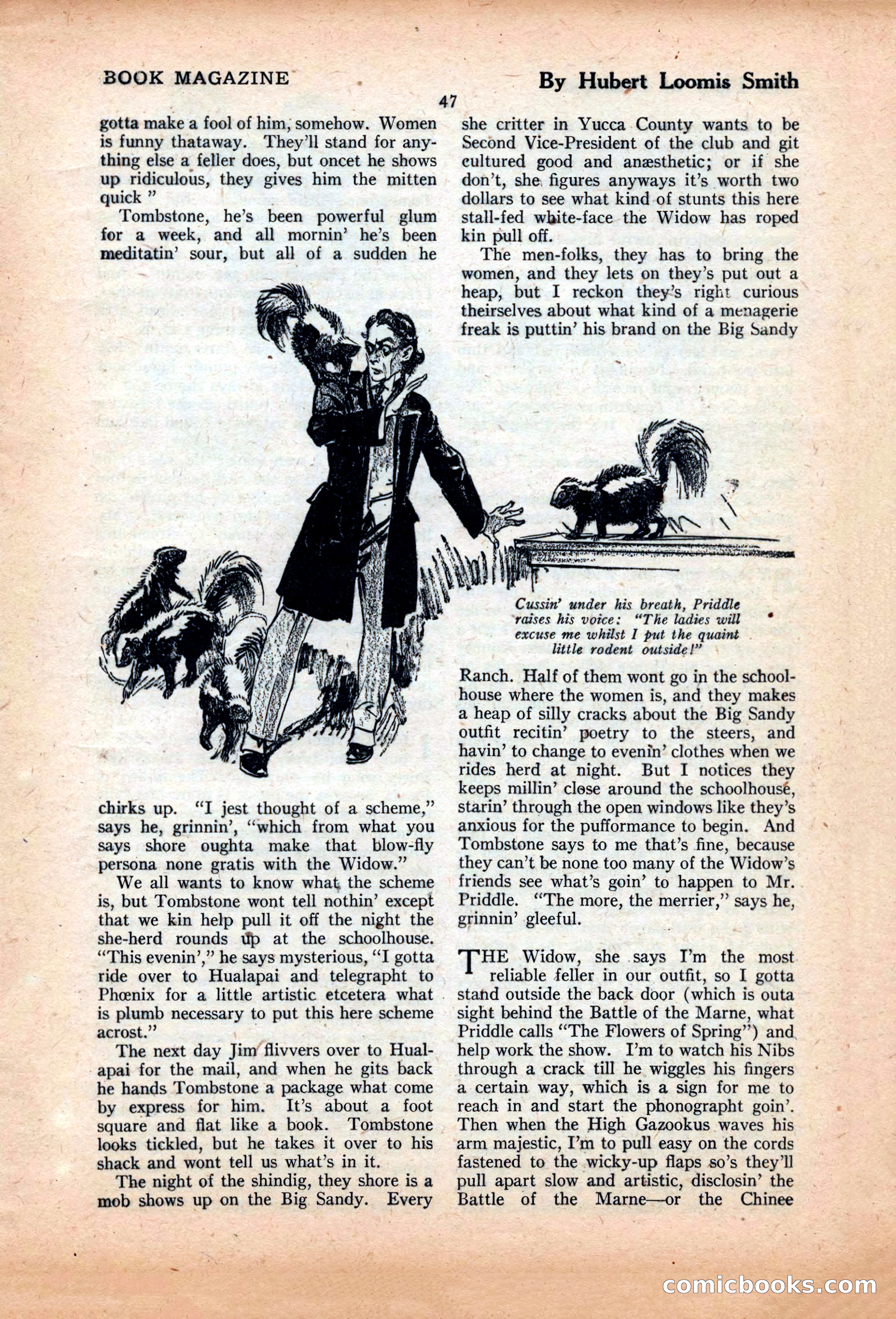 The Illustrated Blue Book Magazine, June 1928 — page 49 of 204