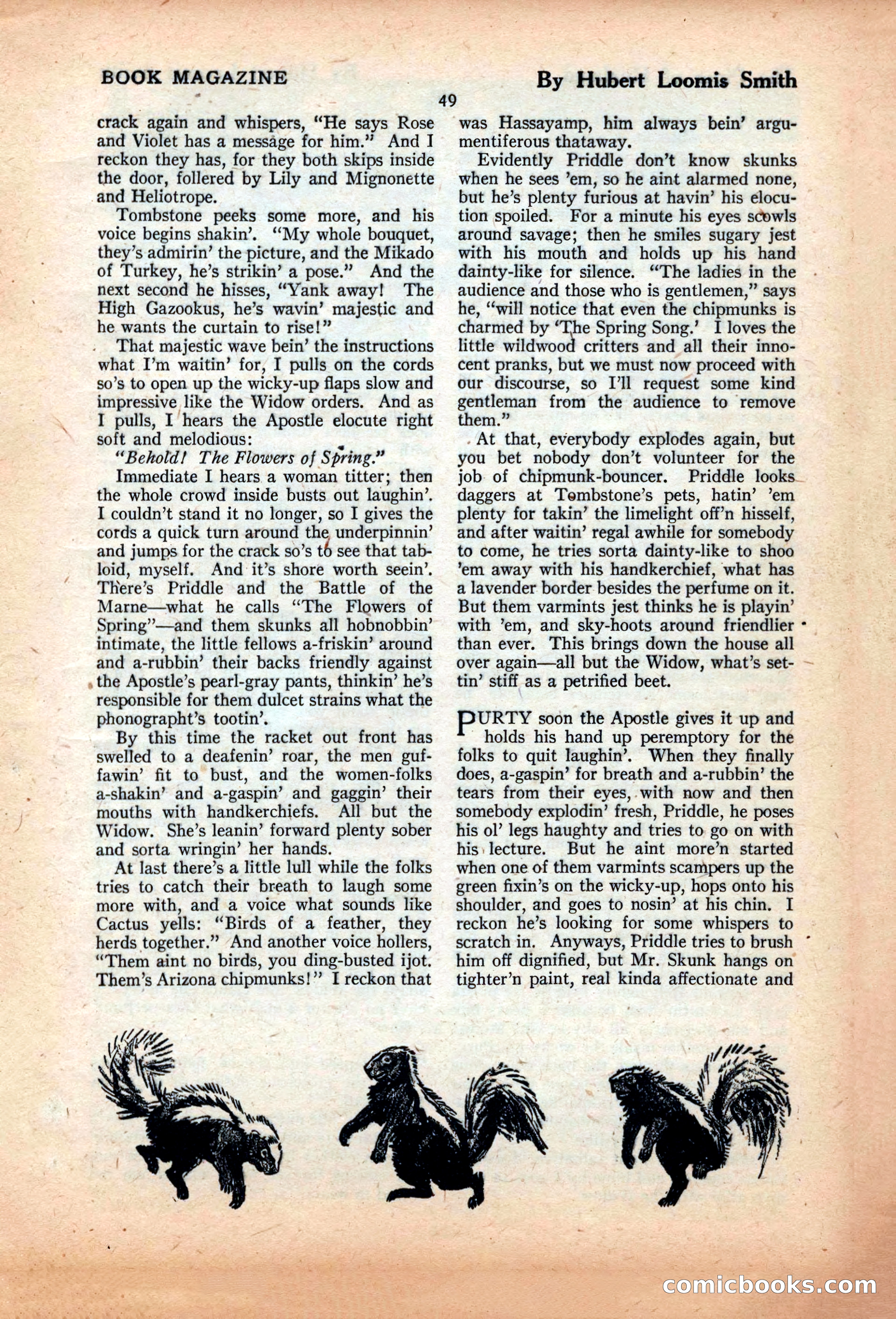 The Illustrated Blue Book Magazine, June 1928 — page 51 of 204