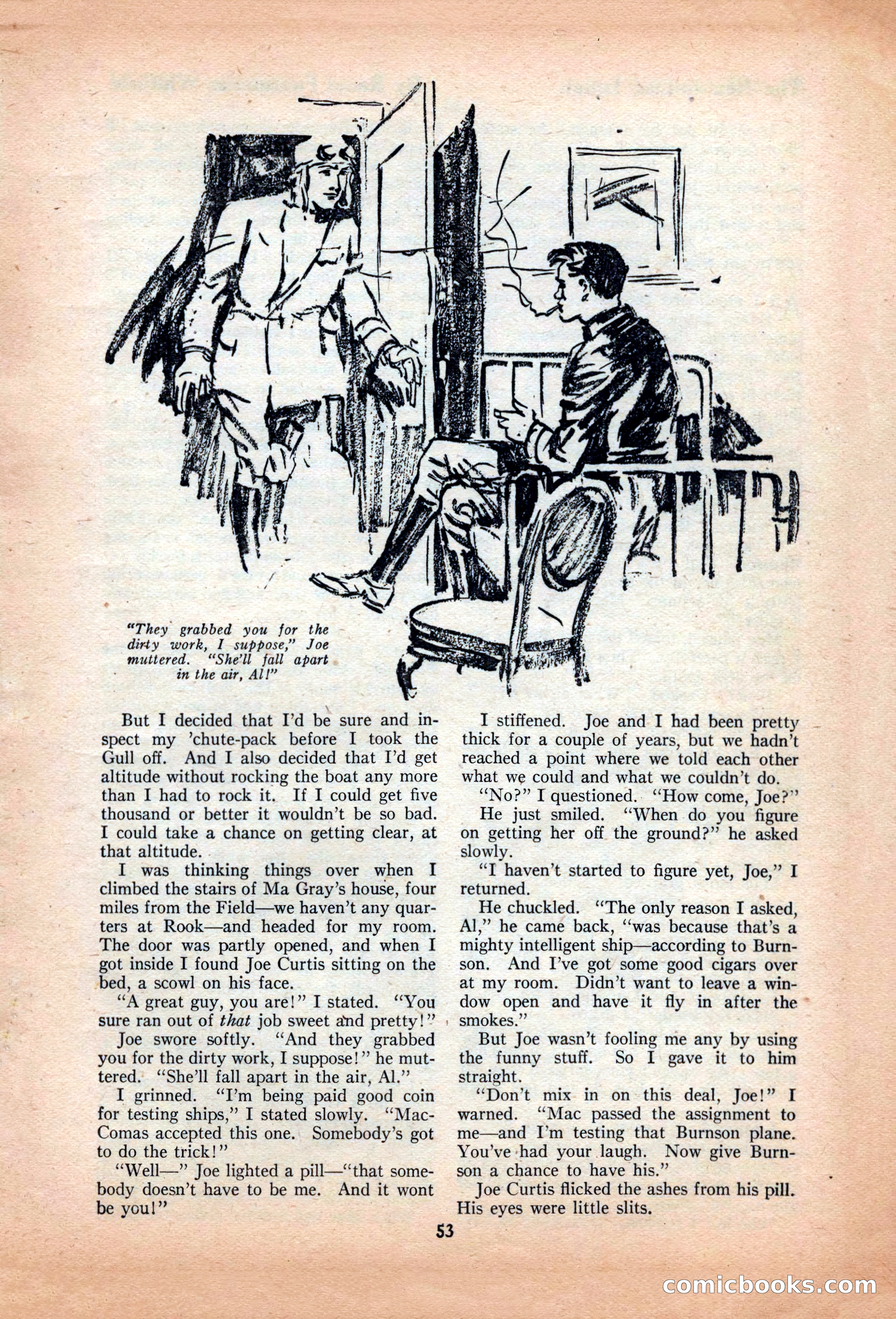 The Illustrated Blue Book Magazine, June 1928 — page 55 of 204