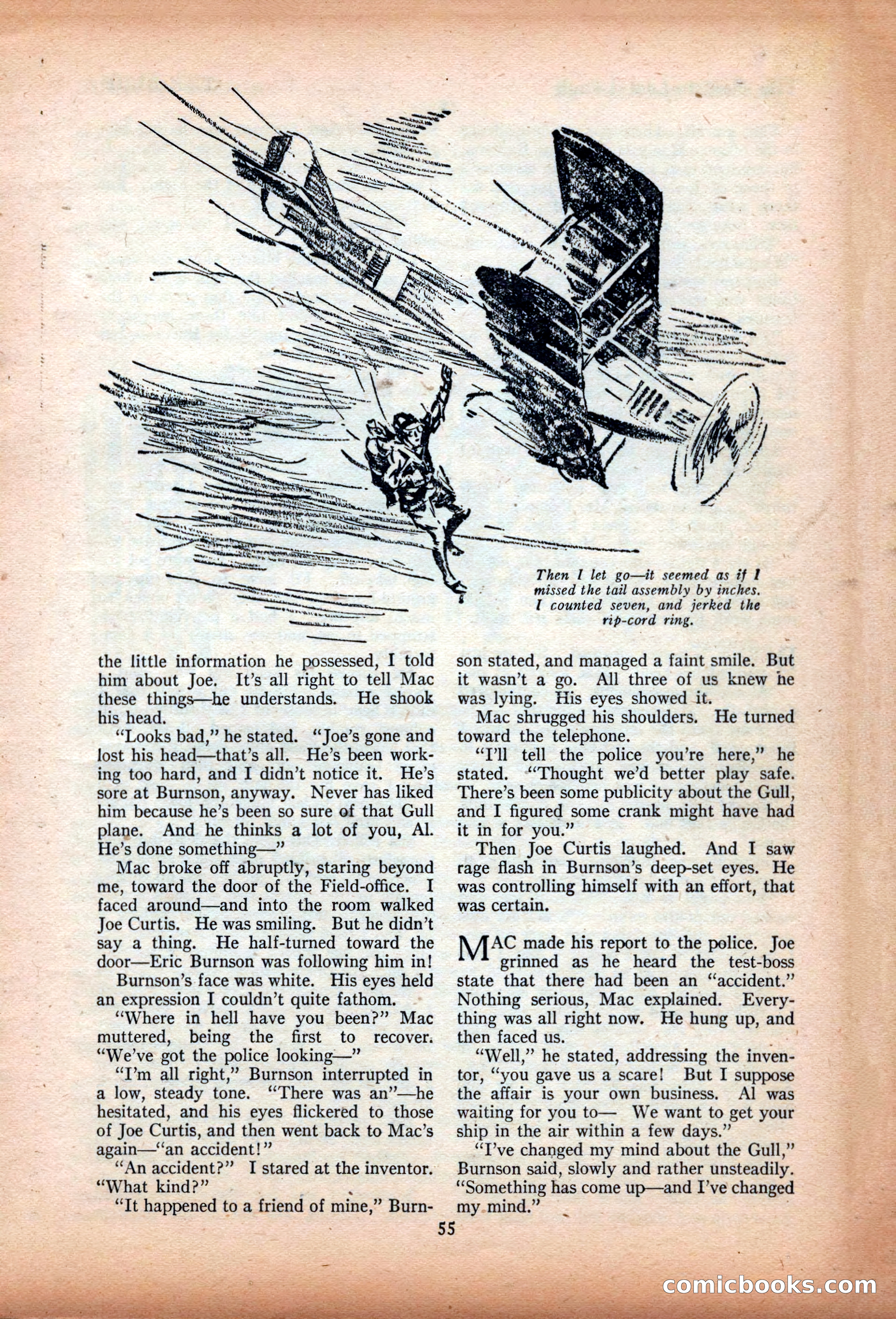 The Illustrated Blue Book Magazine, June 1928 — page 57 of 204