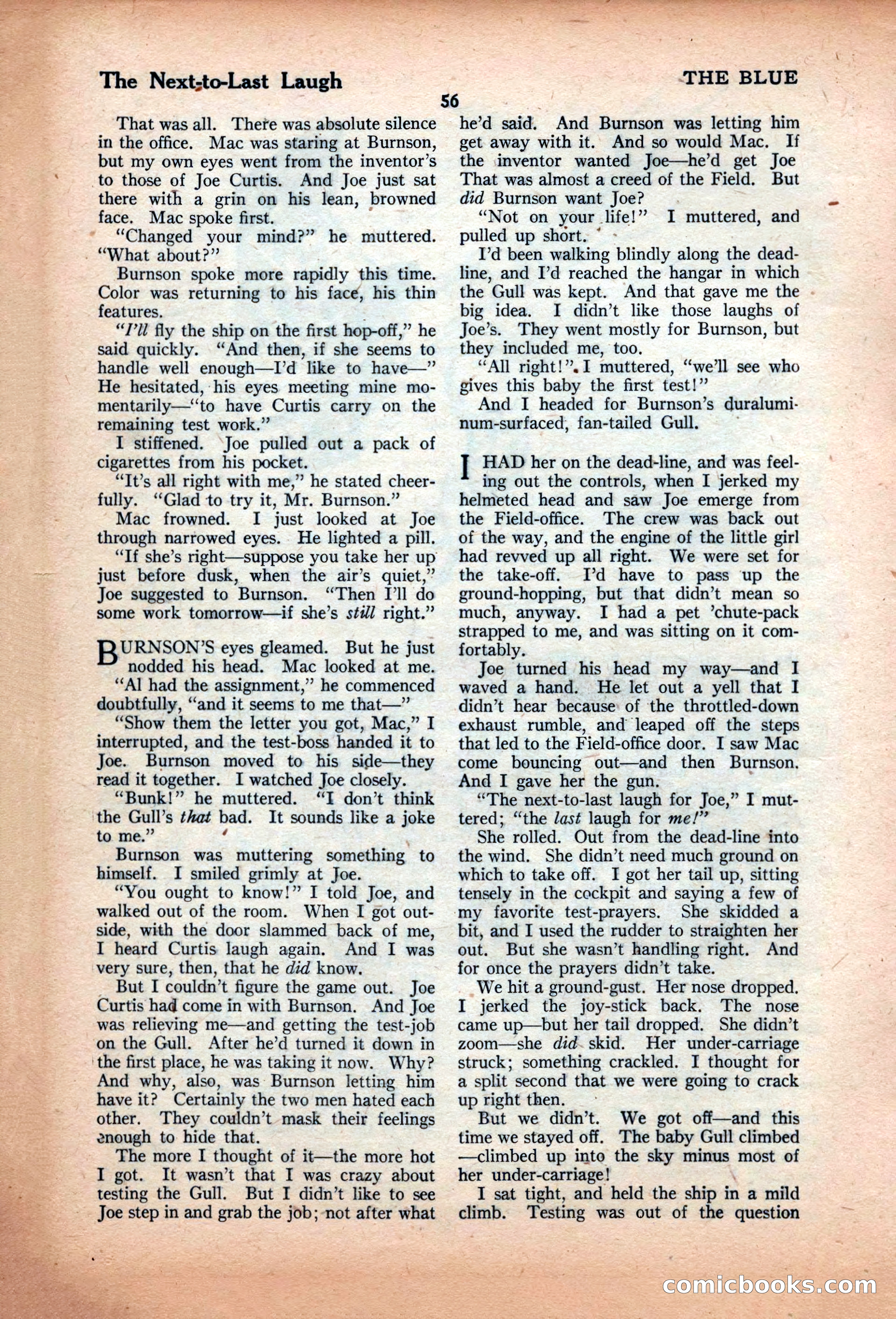 The Illustrated Blue Book Magazine, June 1928 — page 58 of 204