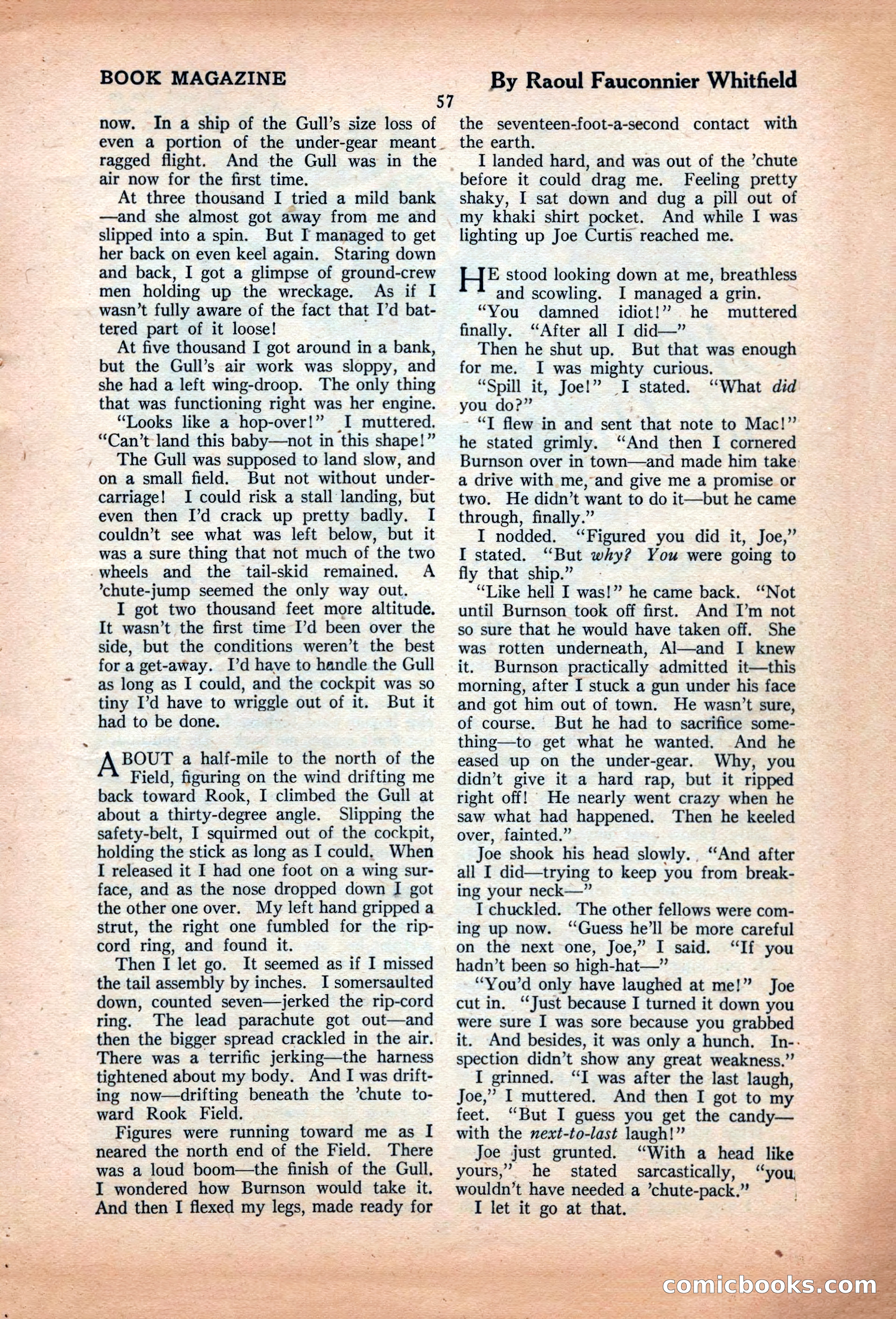 The Illustrated Blue Book Magazine, June 1928 — page 59 of 204