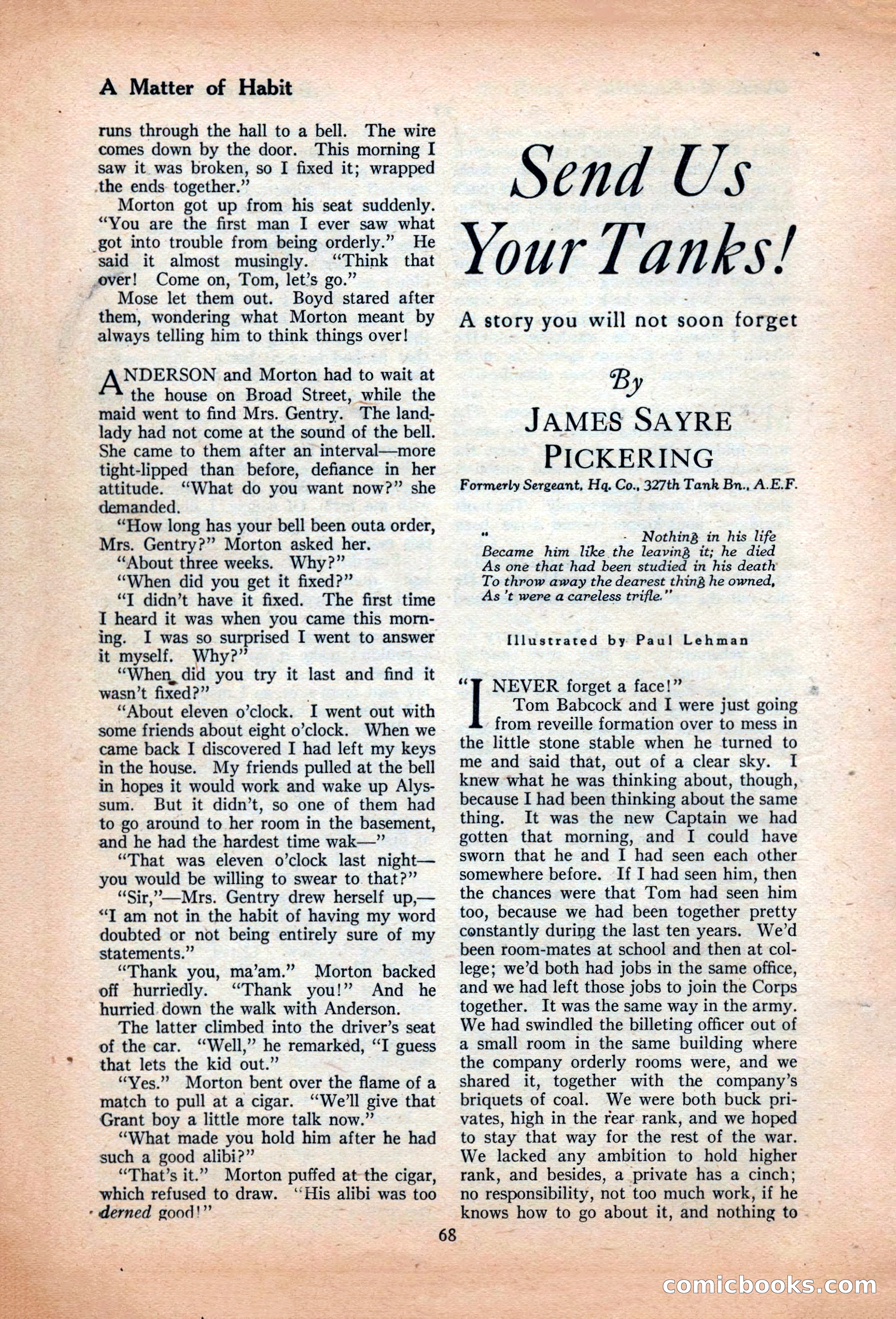 The Illustrated Blue Book Magazine, June 1928 — page 70 of 204