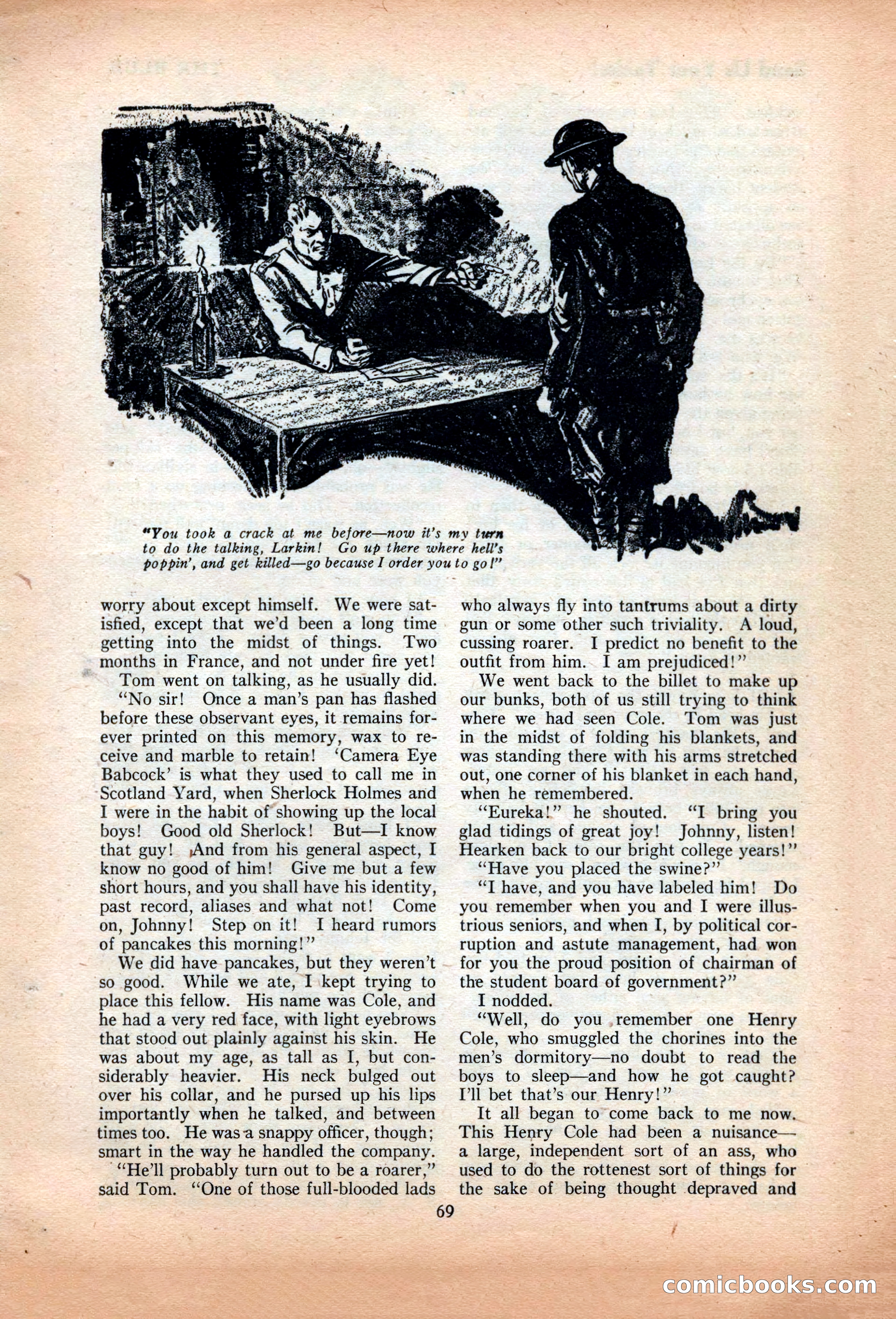 The Illustrated Blue Book Magazine, June 1928 — page 71 of 204