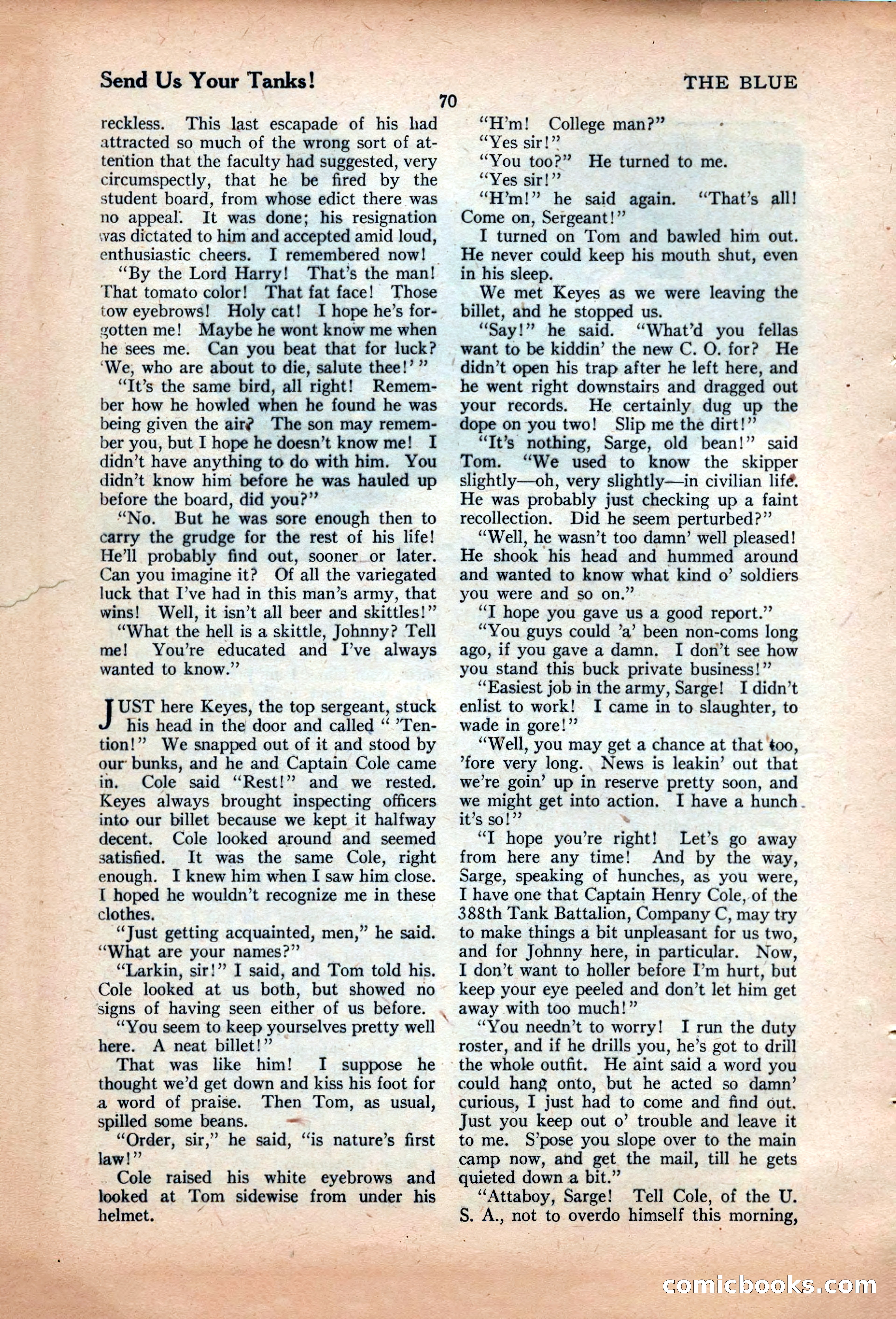 The Illustrated Blue Book Magazine, June 1928 — page 72 of 204