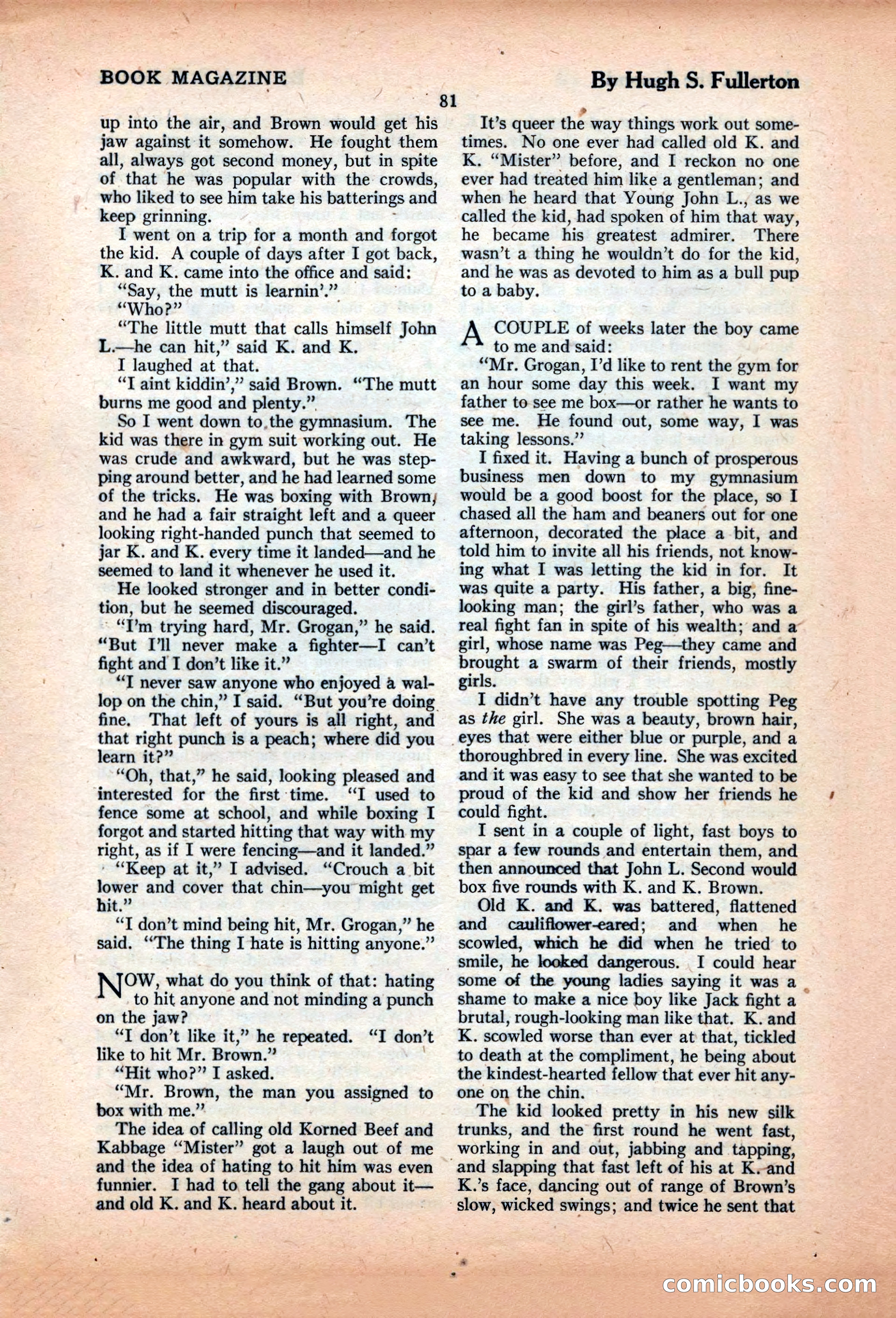 The Illustrated Blue Book Magazine, June 1928 — page 83 of 204