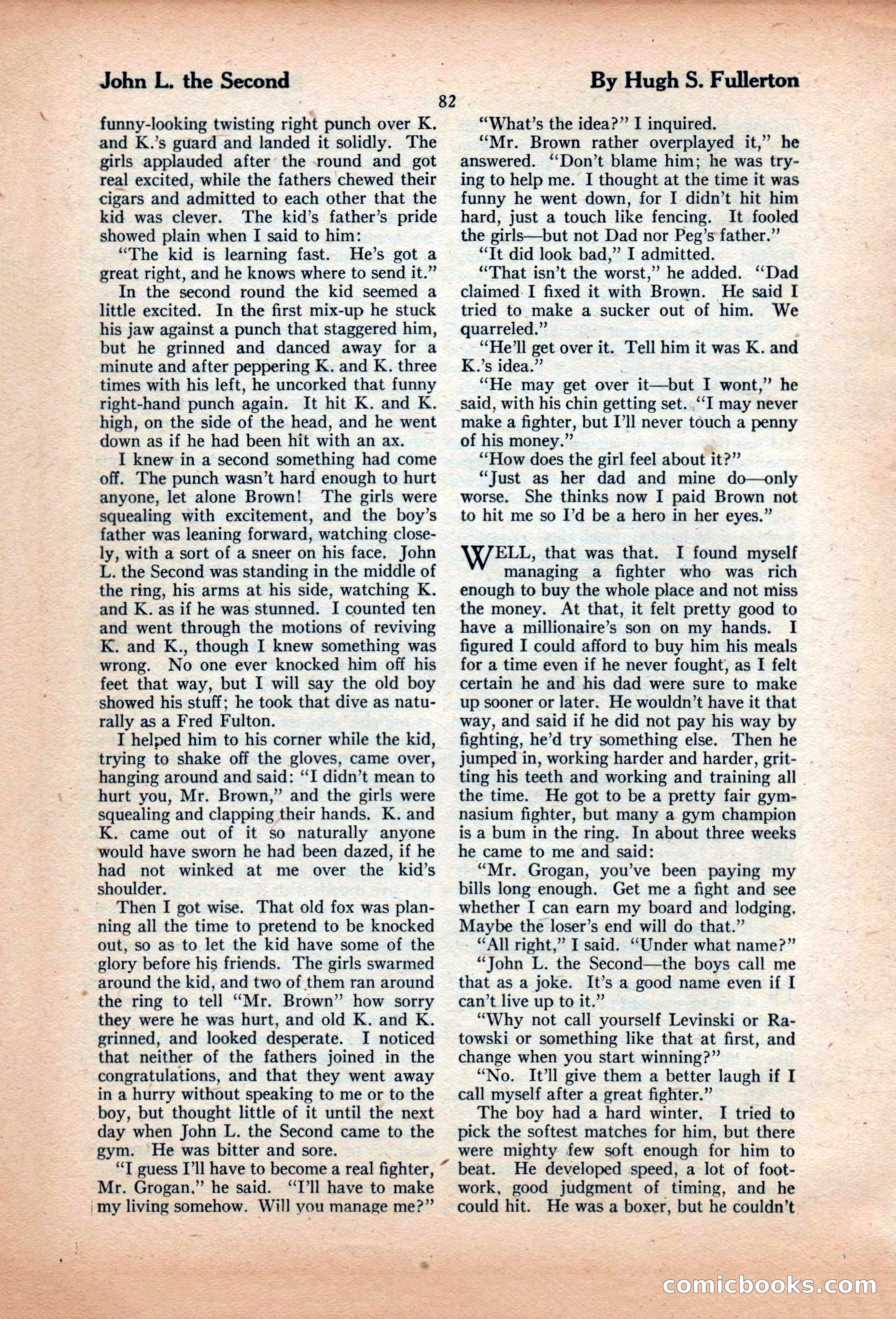 The Illustrated Blue Book Magazine, June 1928 — page 84 of 204