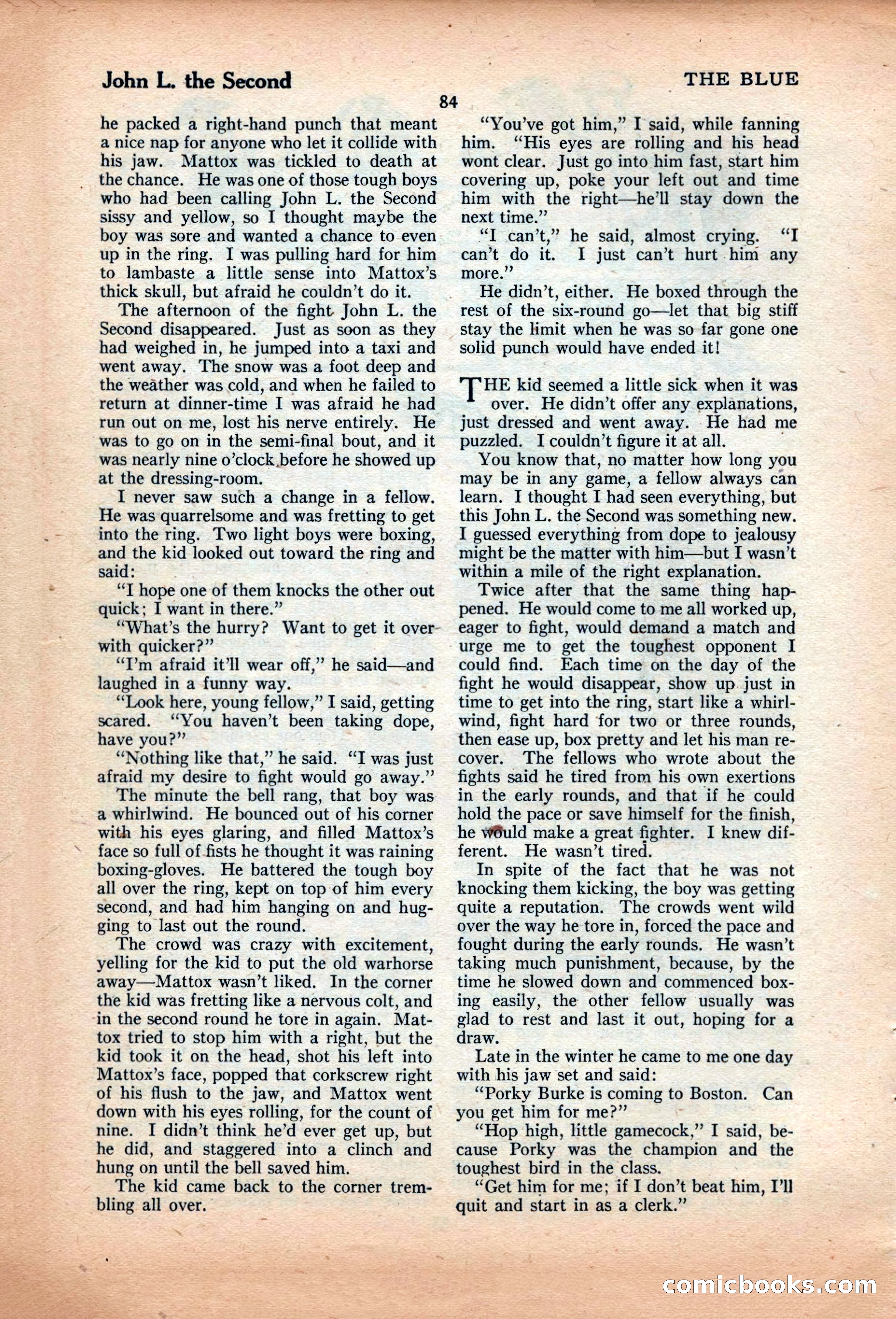 The Illustrated Blue Book Magazine, June 1928 — page 86 of 204