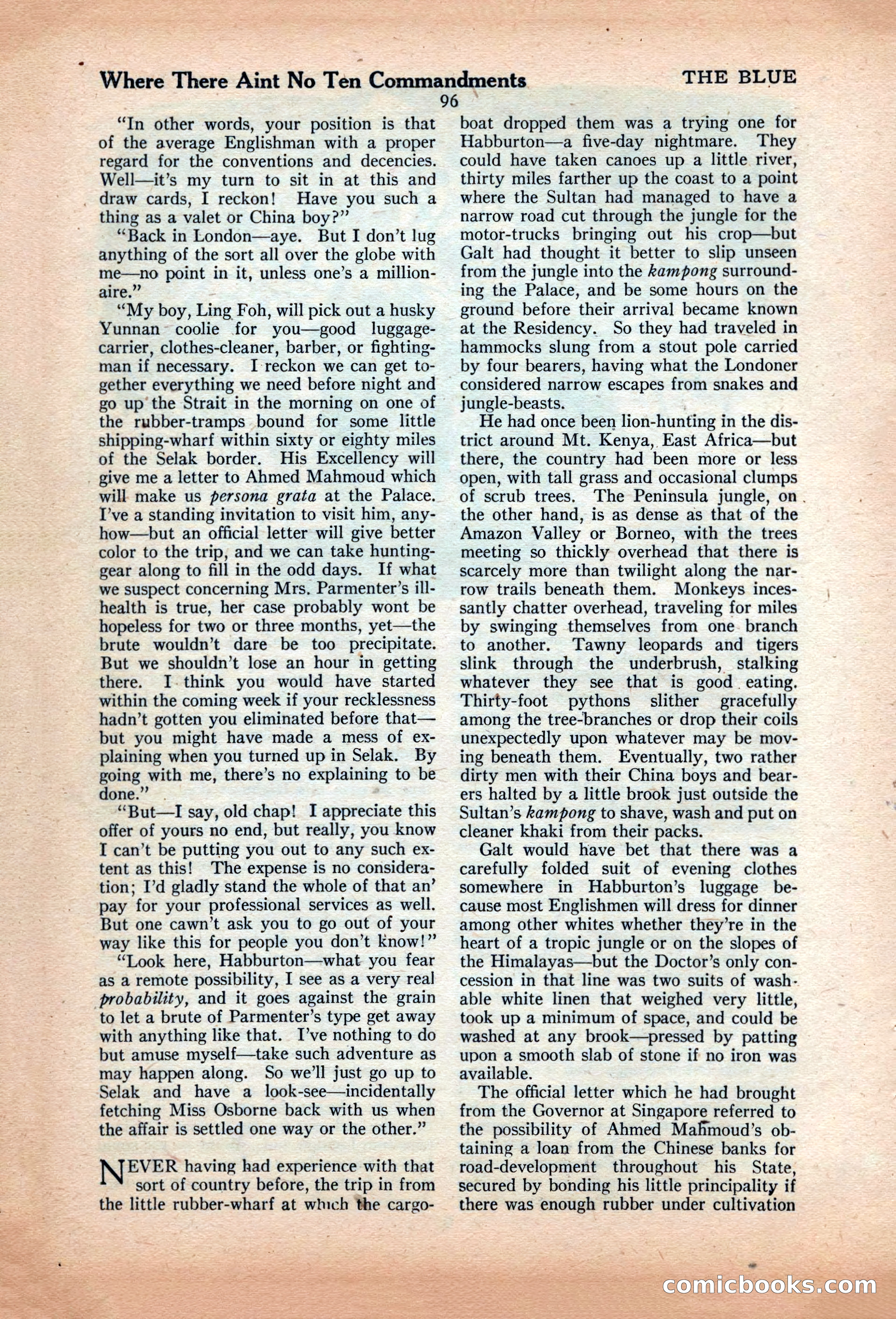 The Illustrated Blue Book Magazine, June 1928 — page 98 of 204