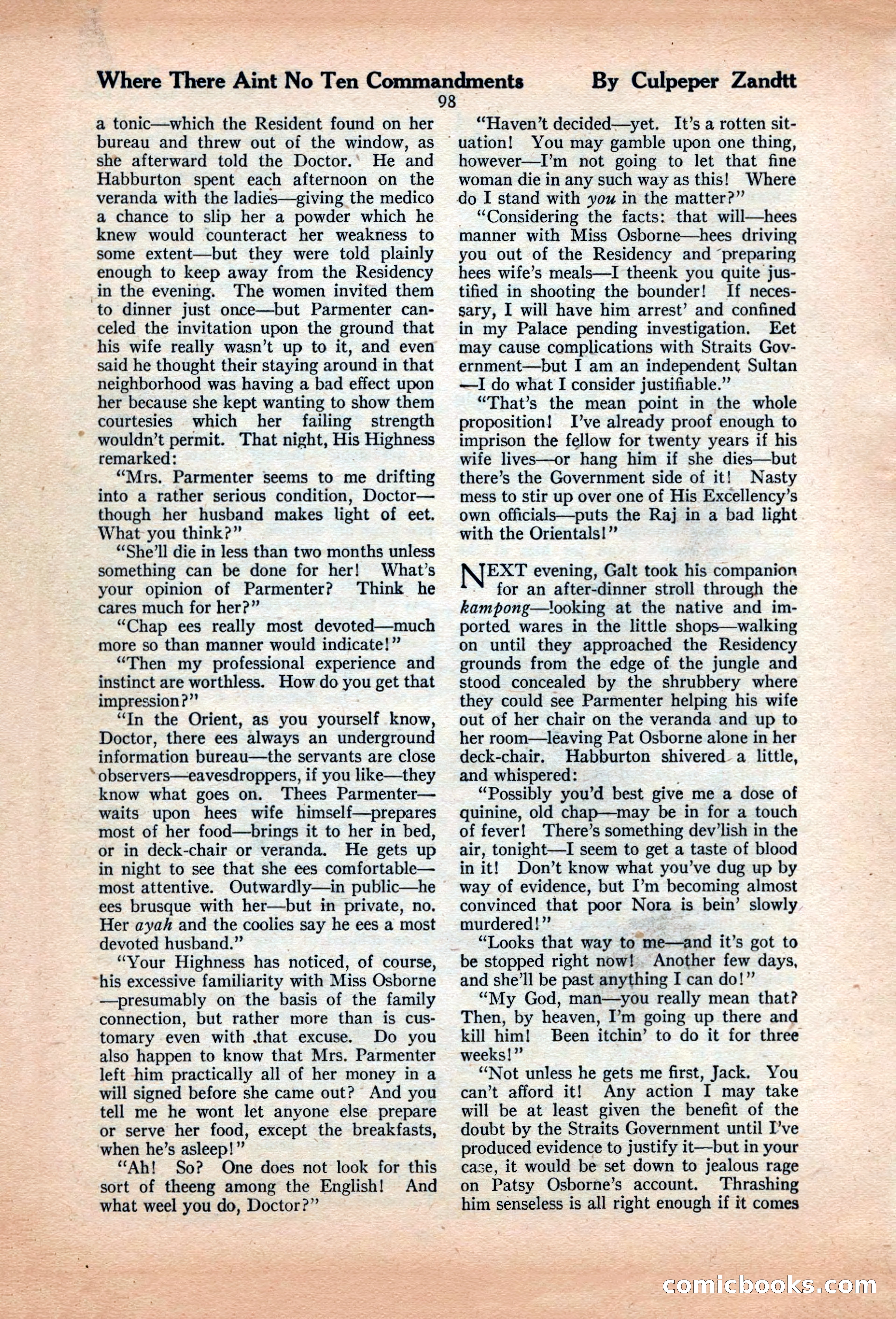 The Illustrated Blue Book Magazine, June 1928 — page 100 of 204