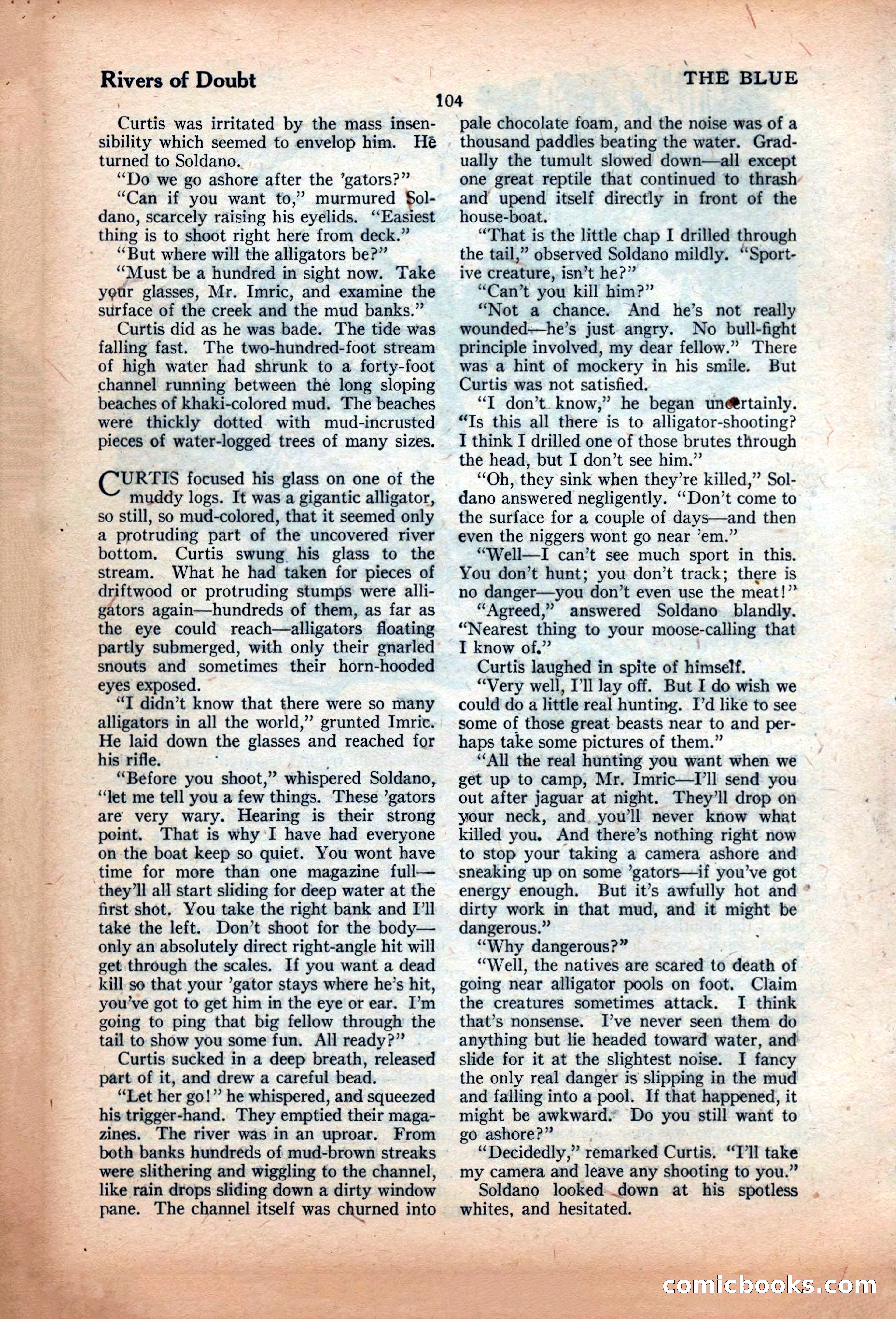 The Illustrated Blue Book Magazine, June 1928 — page 106 of 204
