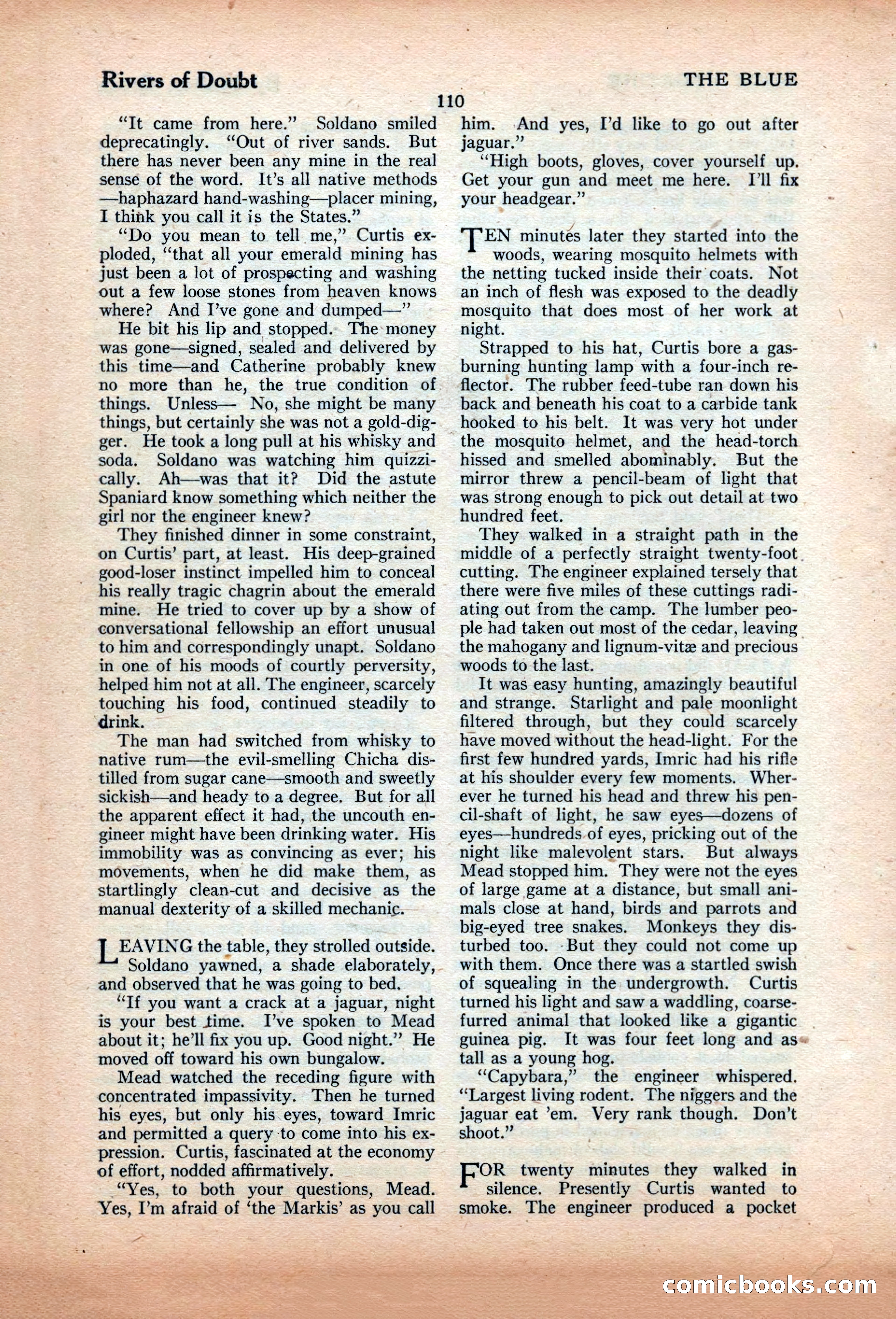 The Illustrated Blue Book Magazine, June 1928 — page 112 of 204