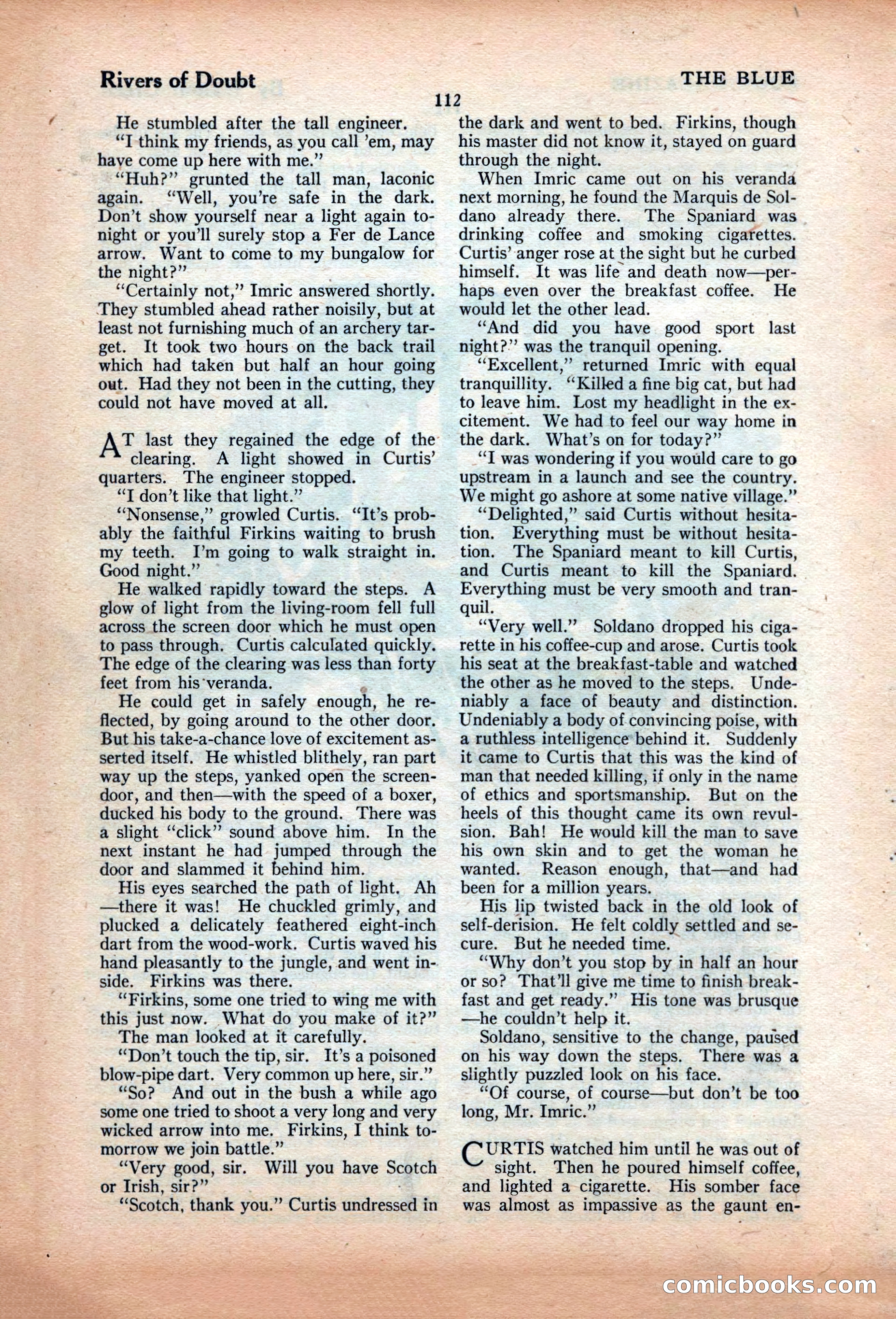 The Illustrated Blue Book Magazine, June 1928 — page 114 of 204