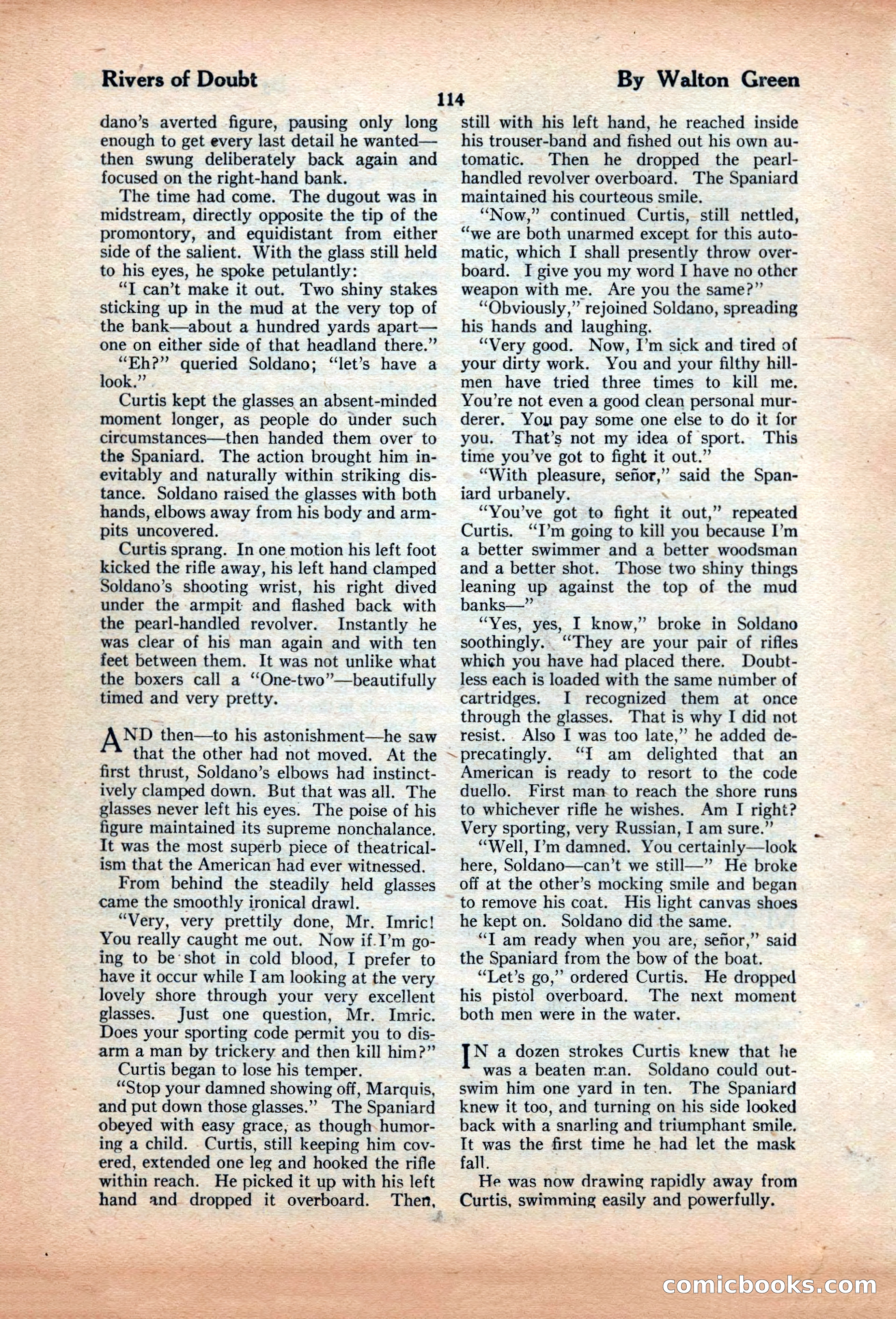 The Illustrated Blue Book Magazine, June 1928 — page 116 of 204
