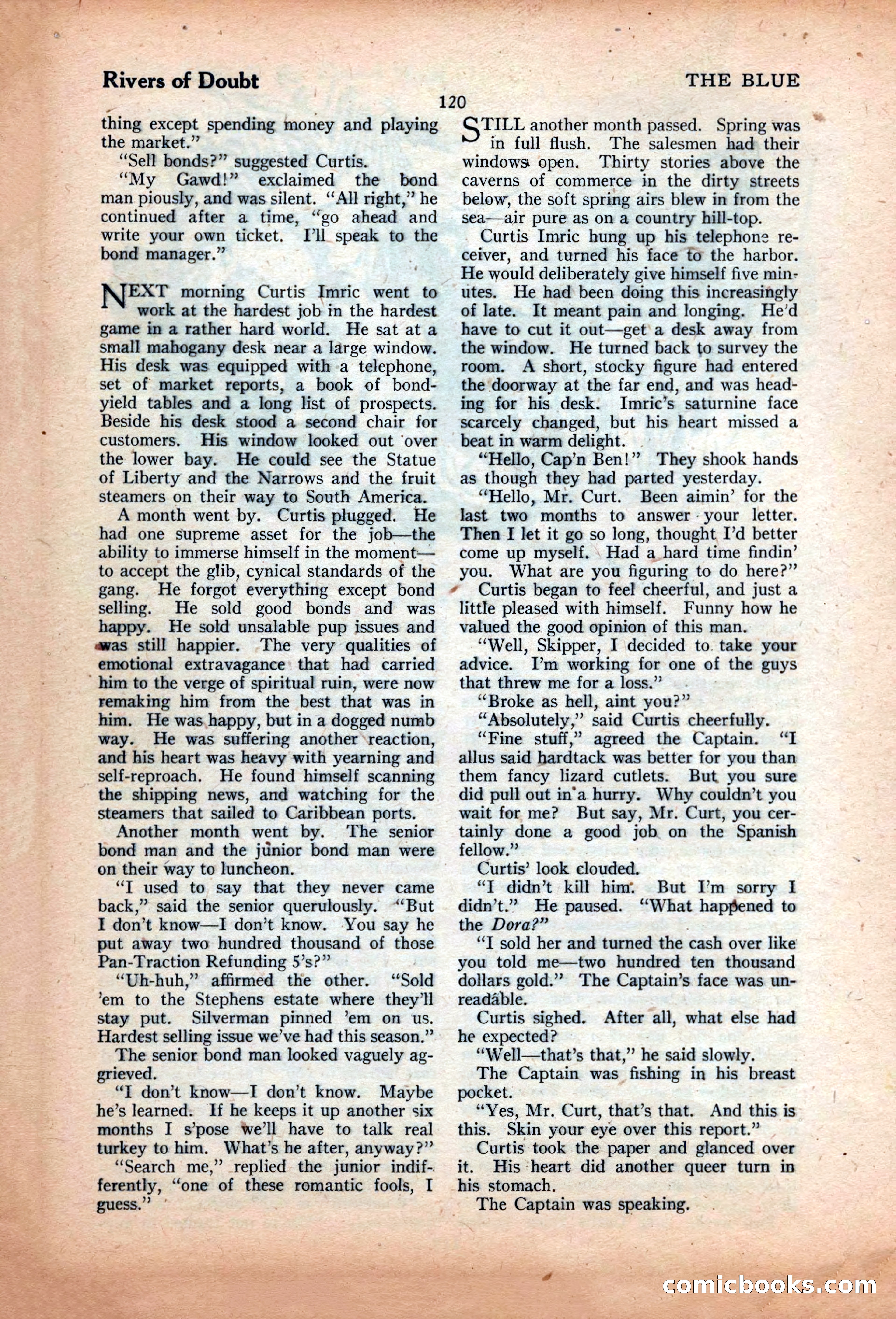 The Illustrated Blue Book Magazine, June 1928 — page 122 of 204