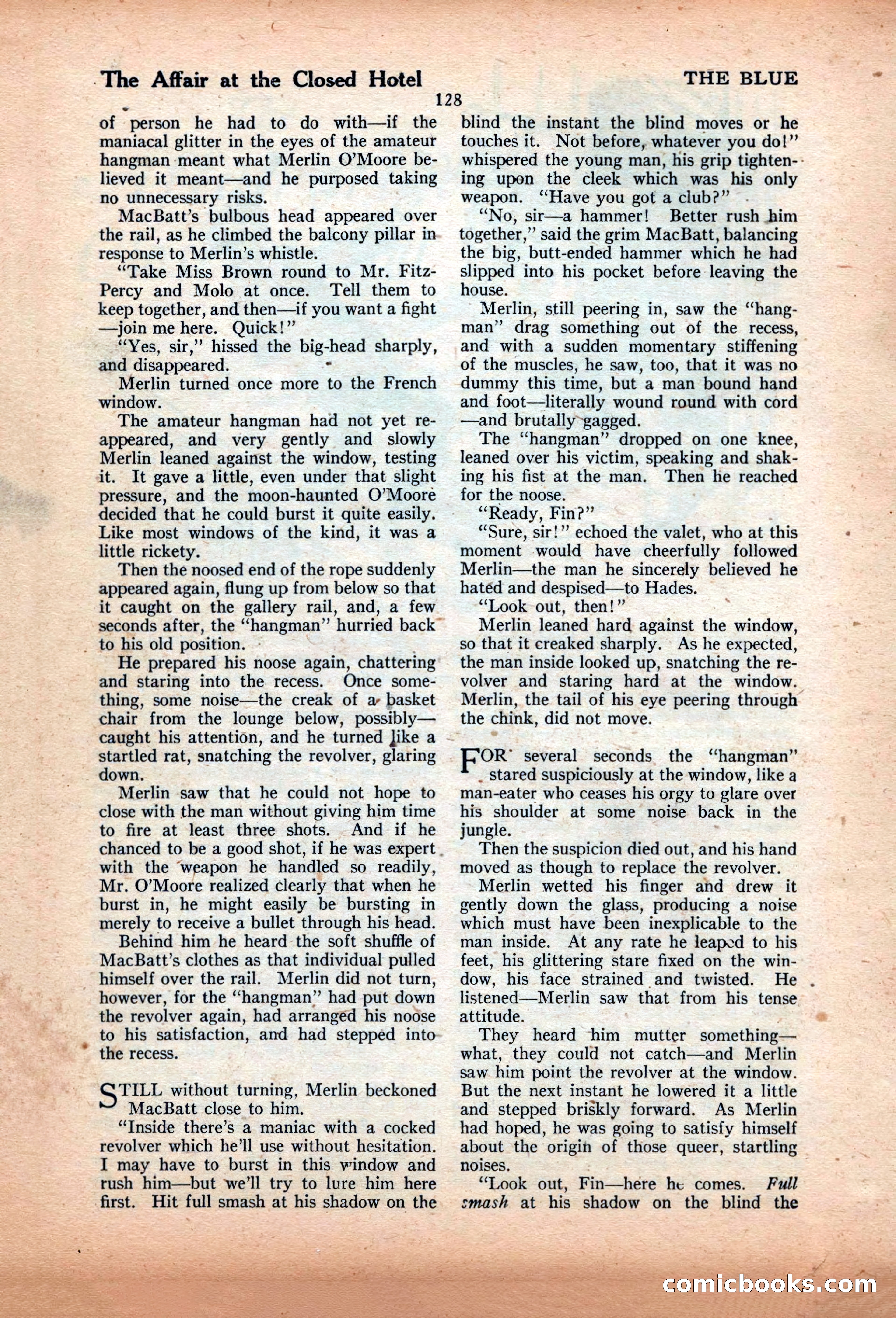 The Illustrated Blue Book Magazine, June 1928 — page 130 of 204