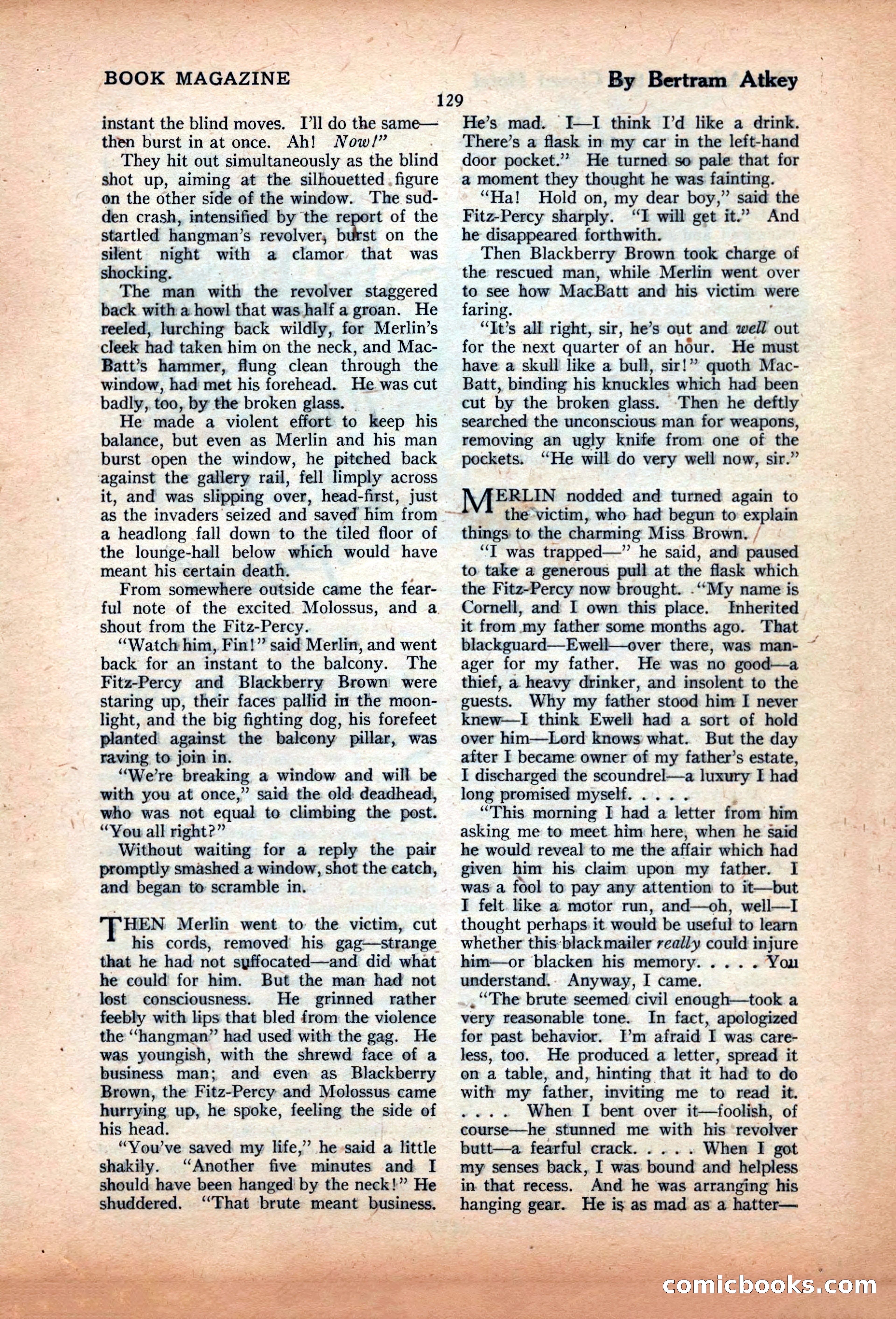 The Illustrated Blue Book Magazine, June 1928 — page 131 of 204