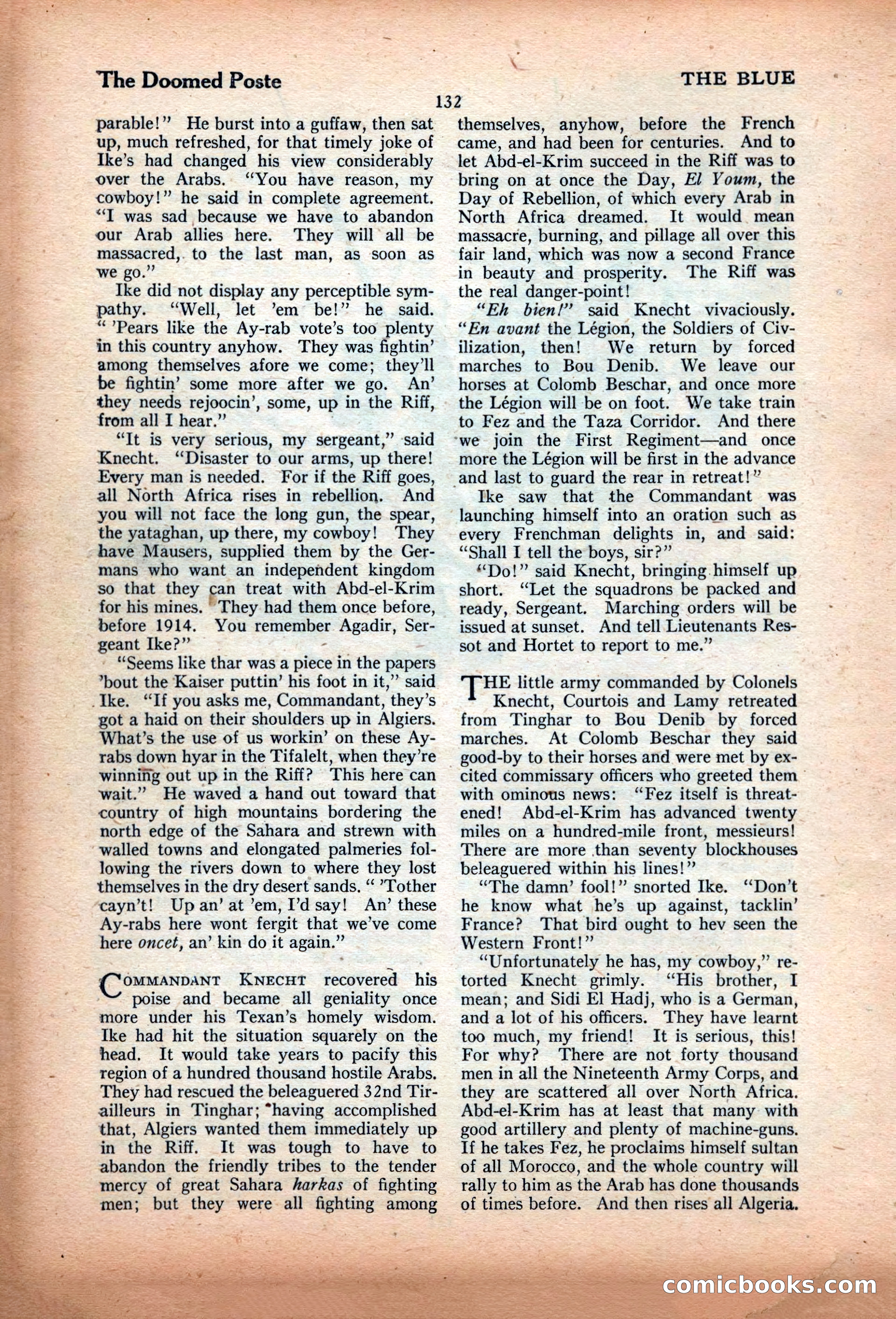 The Illustrated Blue Book Magazine, June 1928 — page 134 of 204