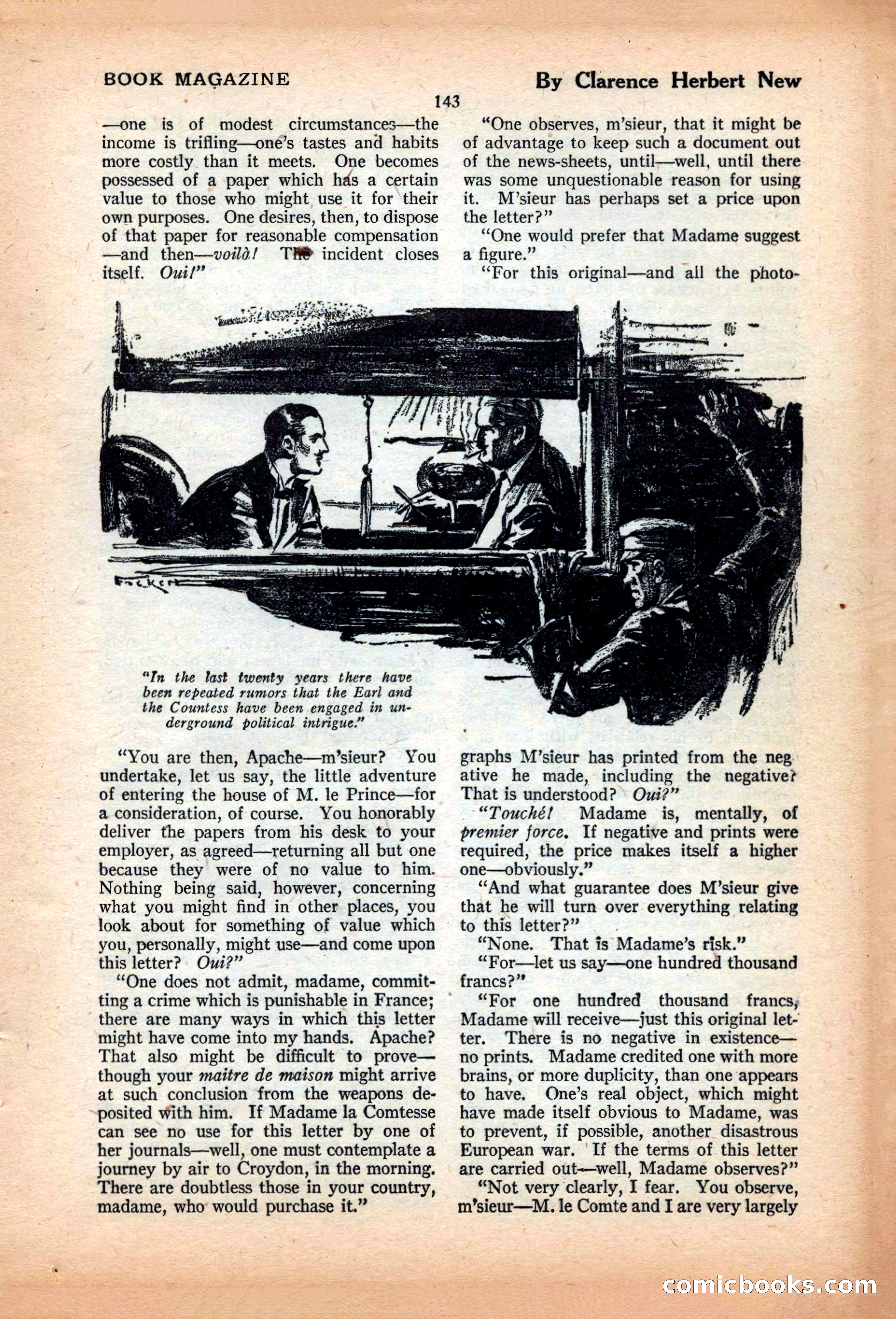 The Illustrated Blue Book Magazine, June 1928 — page 145 of 204
