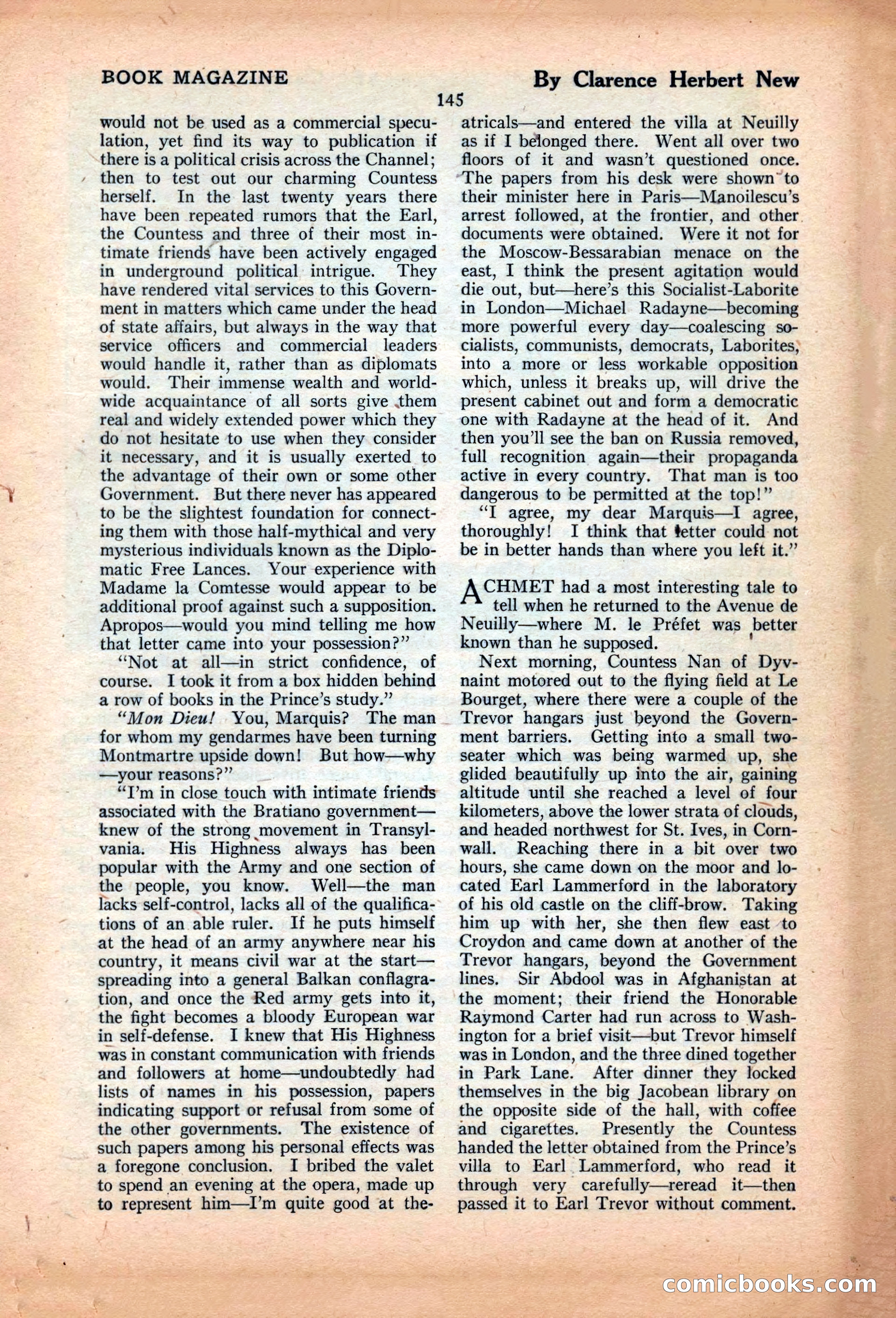 The Illustrated Blue Book Magazine, June 1928 — page 147 of 204