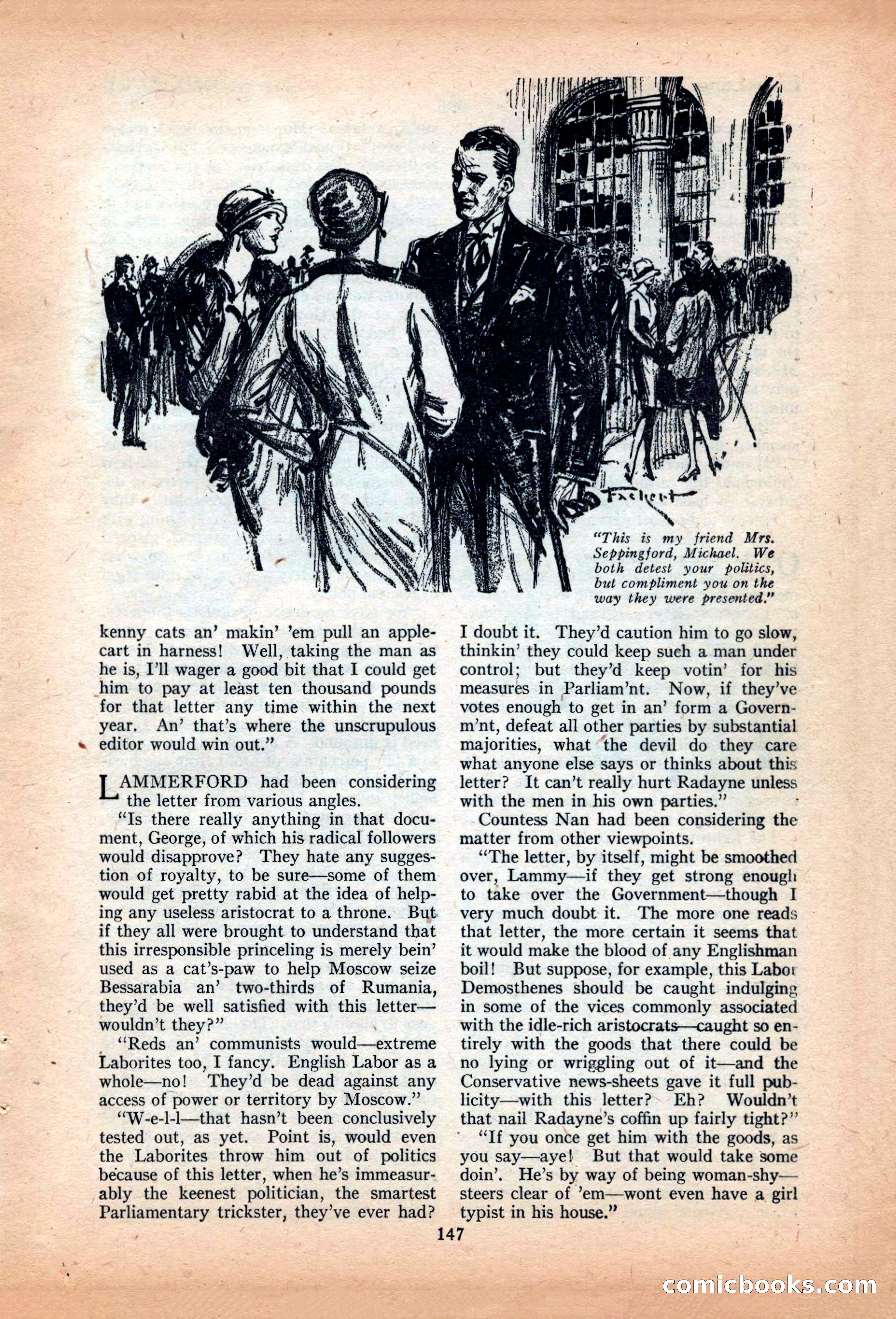The Illustrated Blue Book Magazine, June 1928 — page 149 of 204