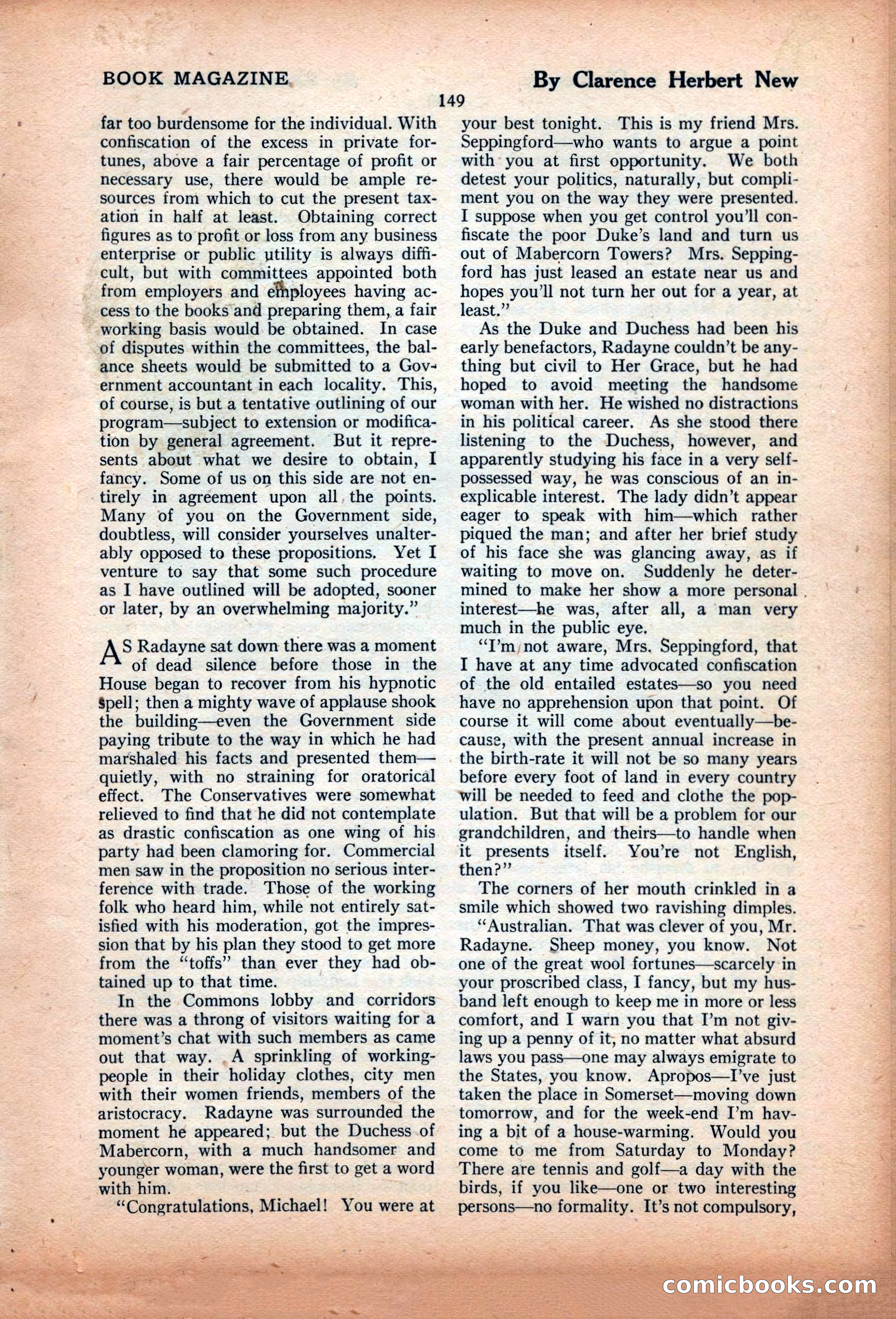 The Illustrated Blue Book Magazine, June 1928 — page 151 of 204