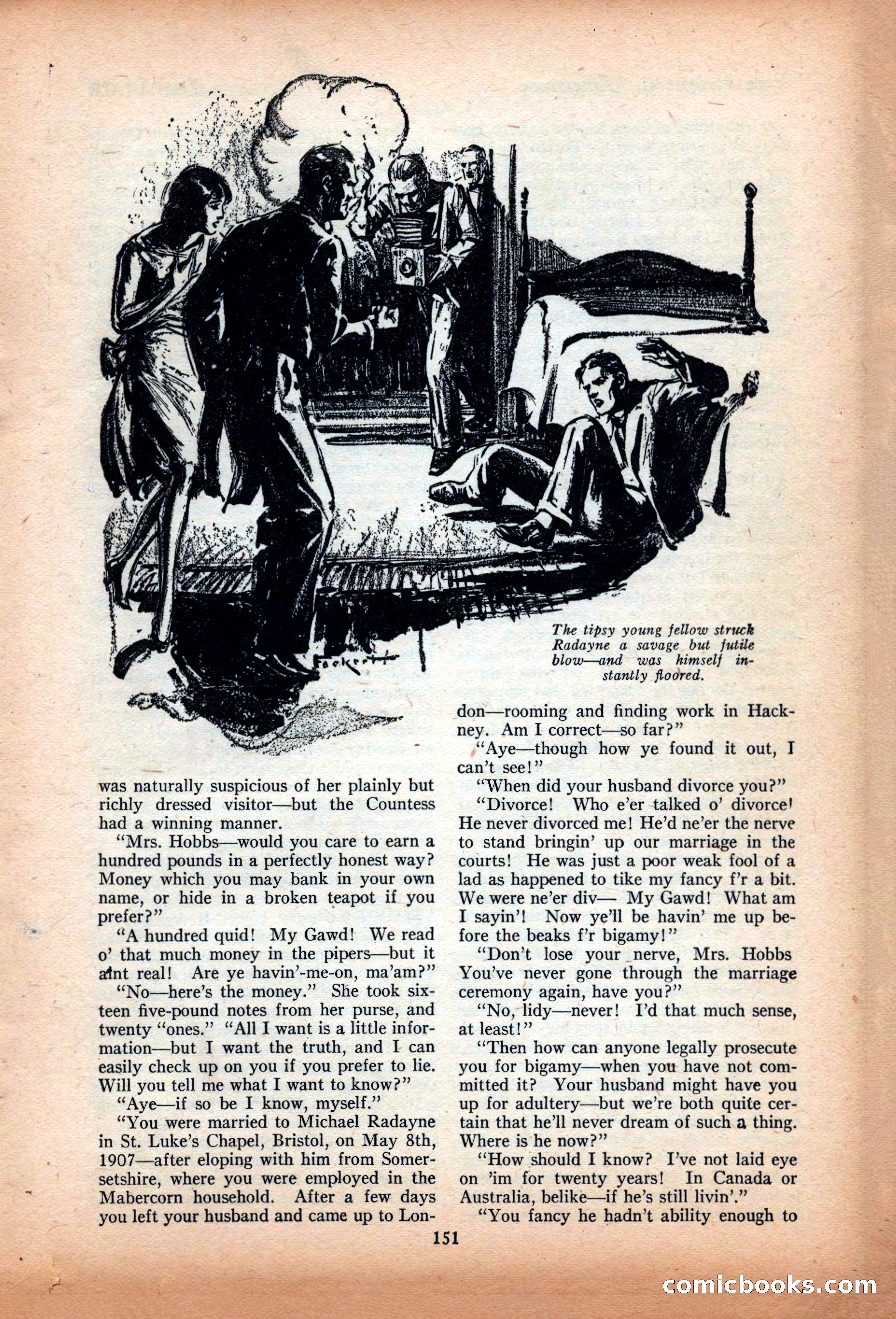 The Illustrated Blue Book Magazine, June 1928 — page 153 of 204