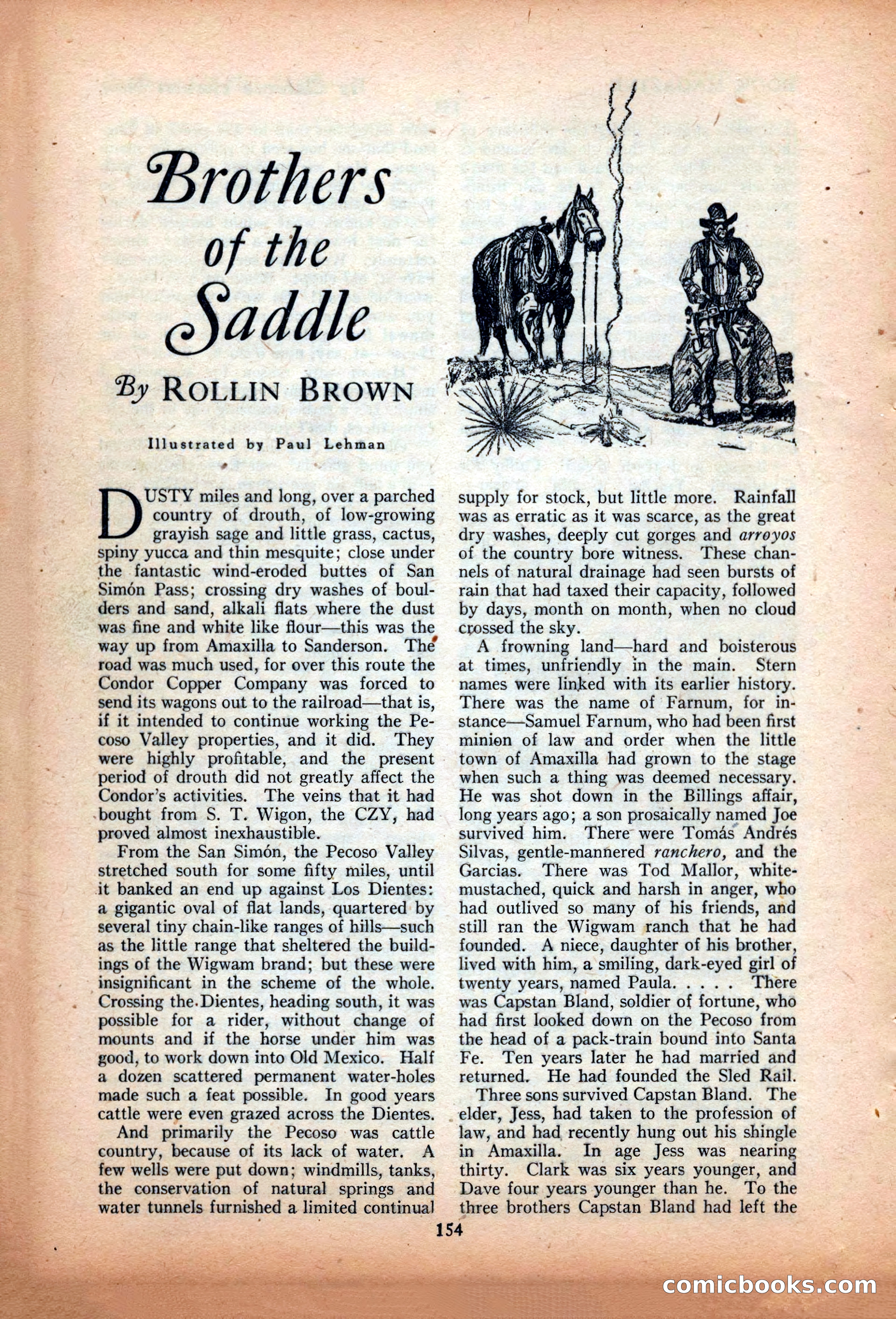 The Illustrated Blue Book Magazine, June 1928 — page 156 of 204