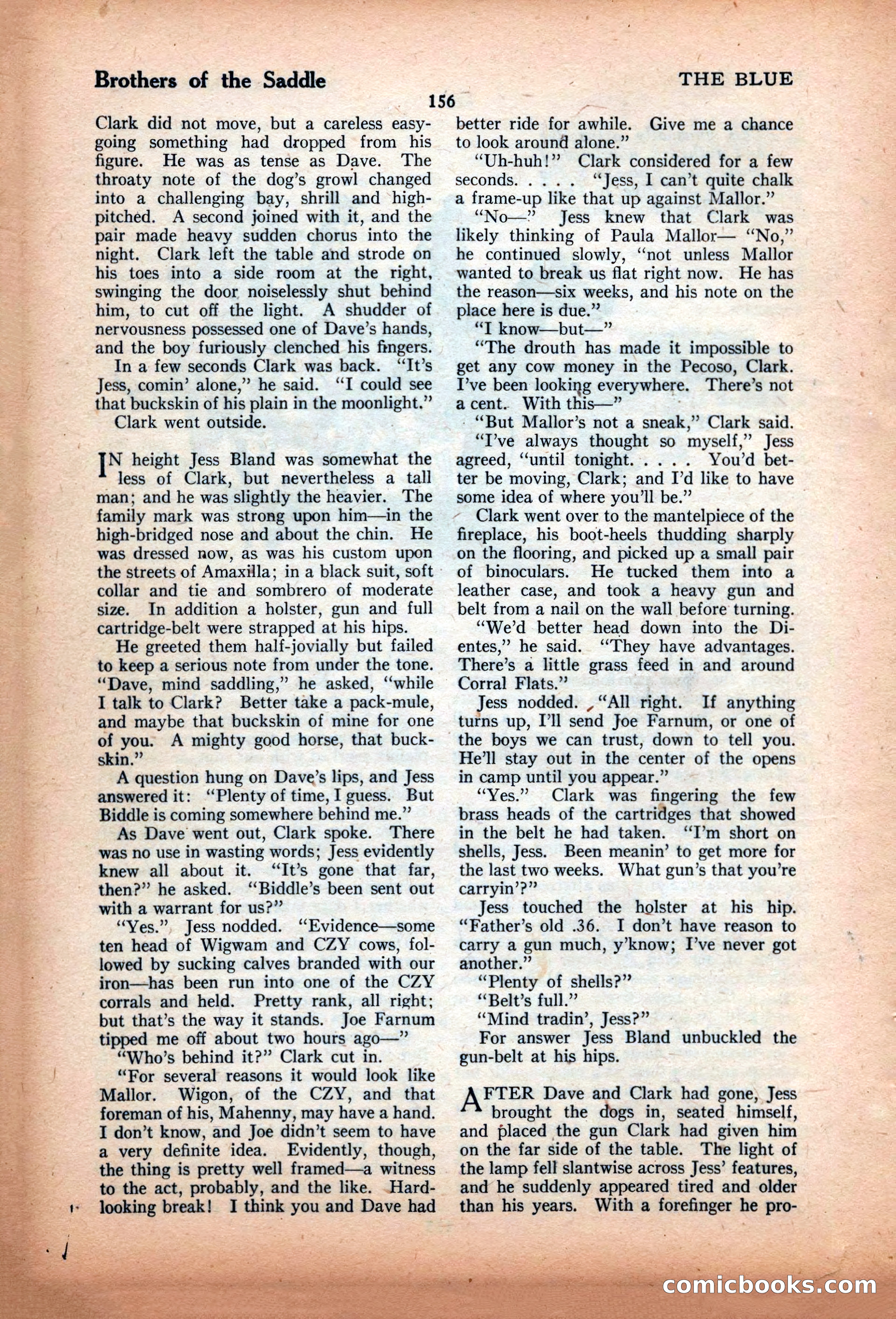 The Illustrated Blue Book Magazine, June 1928 — page 158 of 204