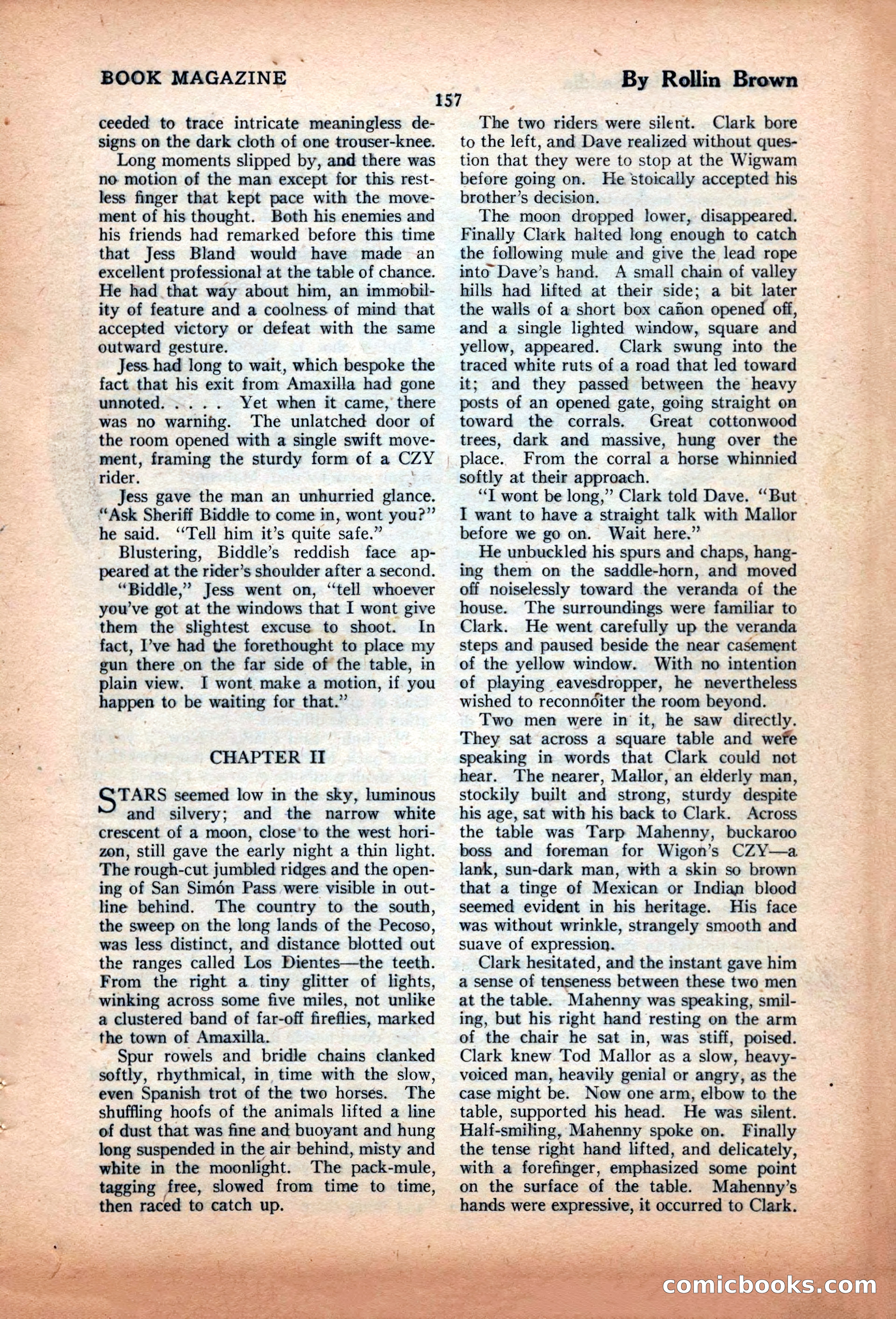 The Illustrated Blue Book Magazine, June 1928 — page 159 of 204