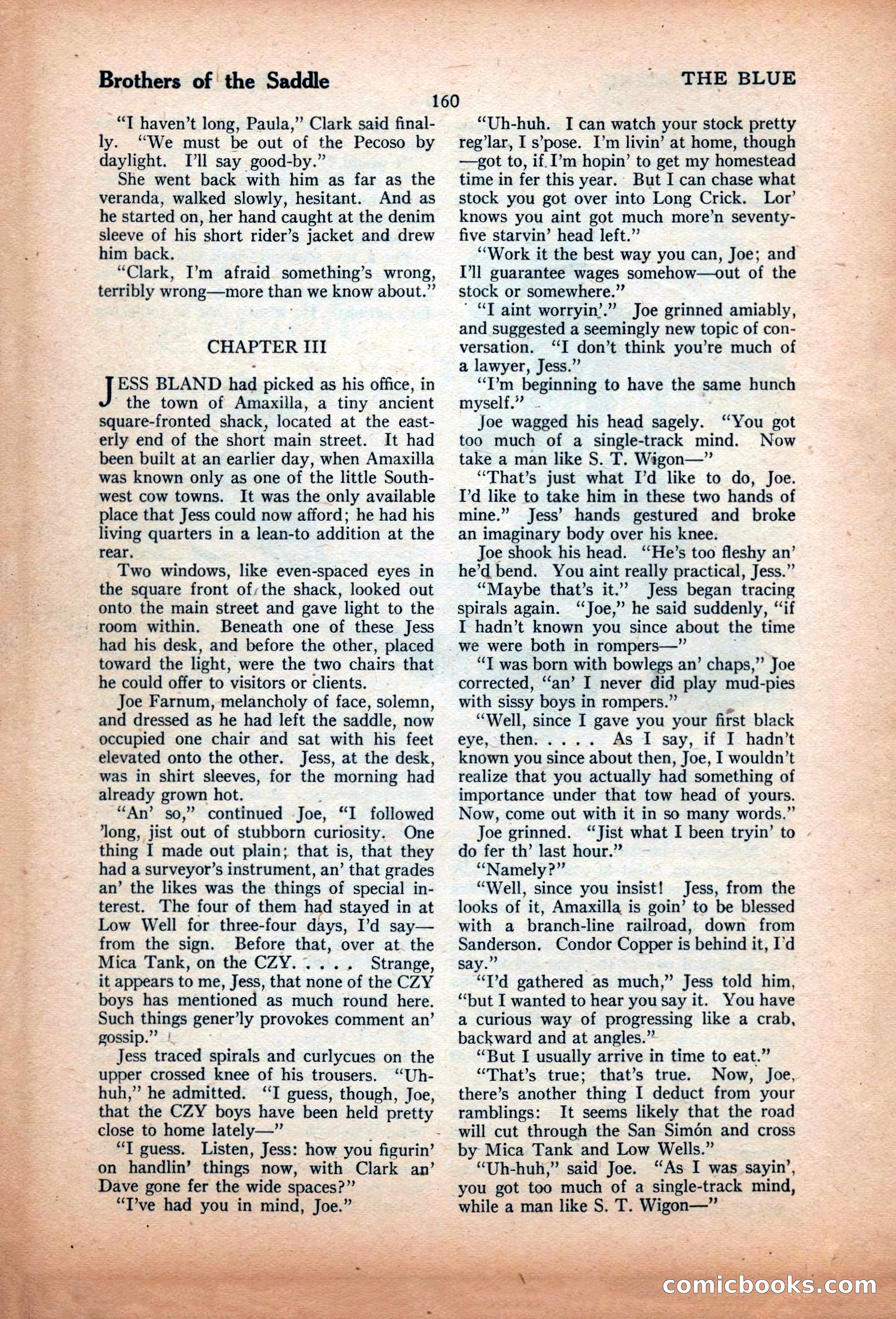 The Illustrated Blue Book Magazine, June 1928 — page 162 of 204