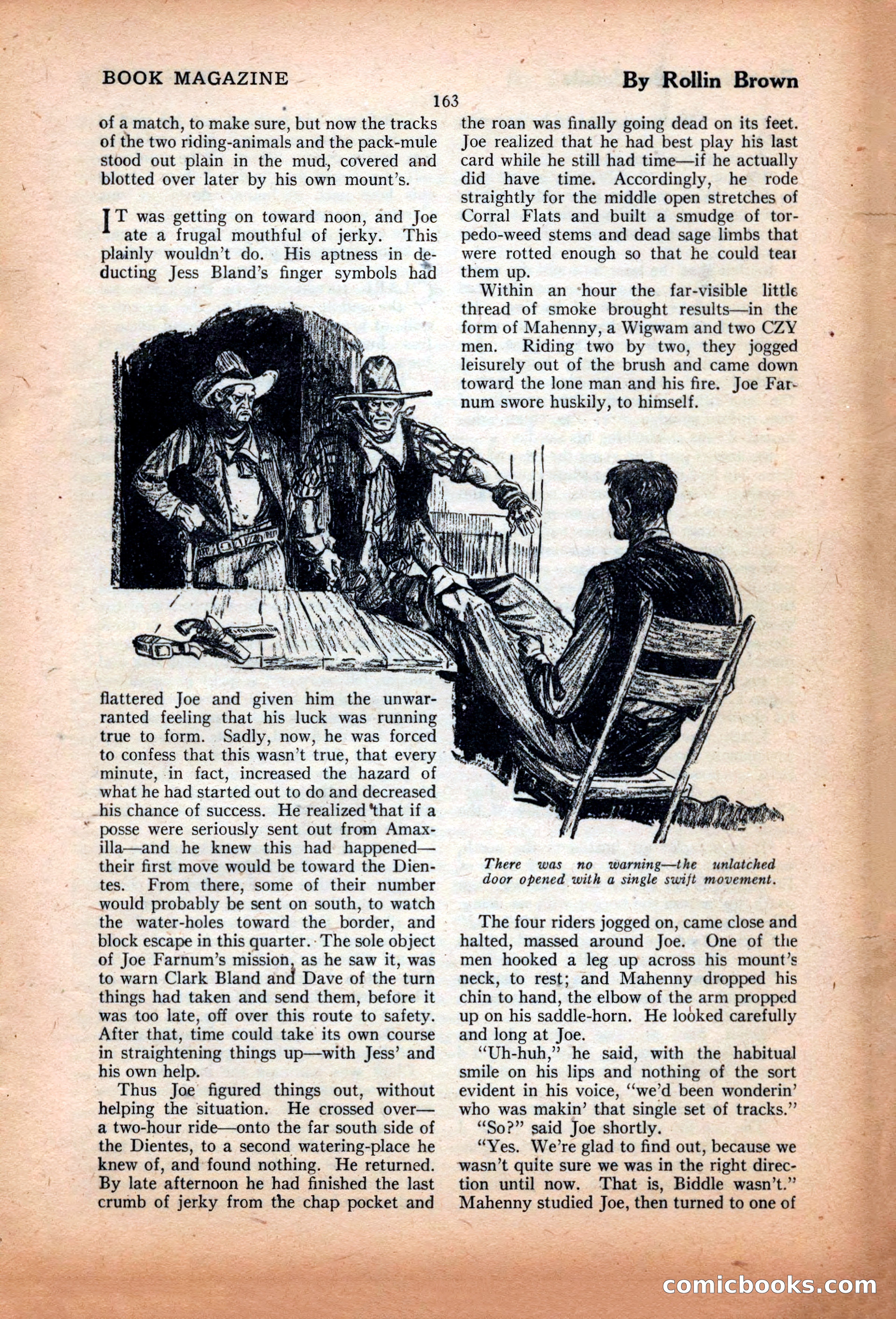 The Illustrated Blue Book Magazine, June 1928 — page 165 of 204