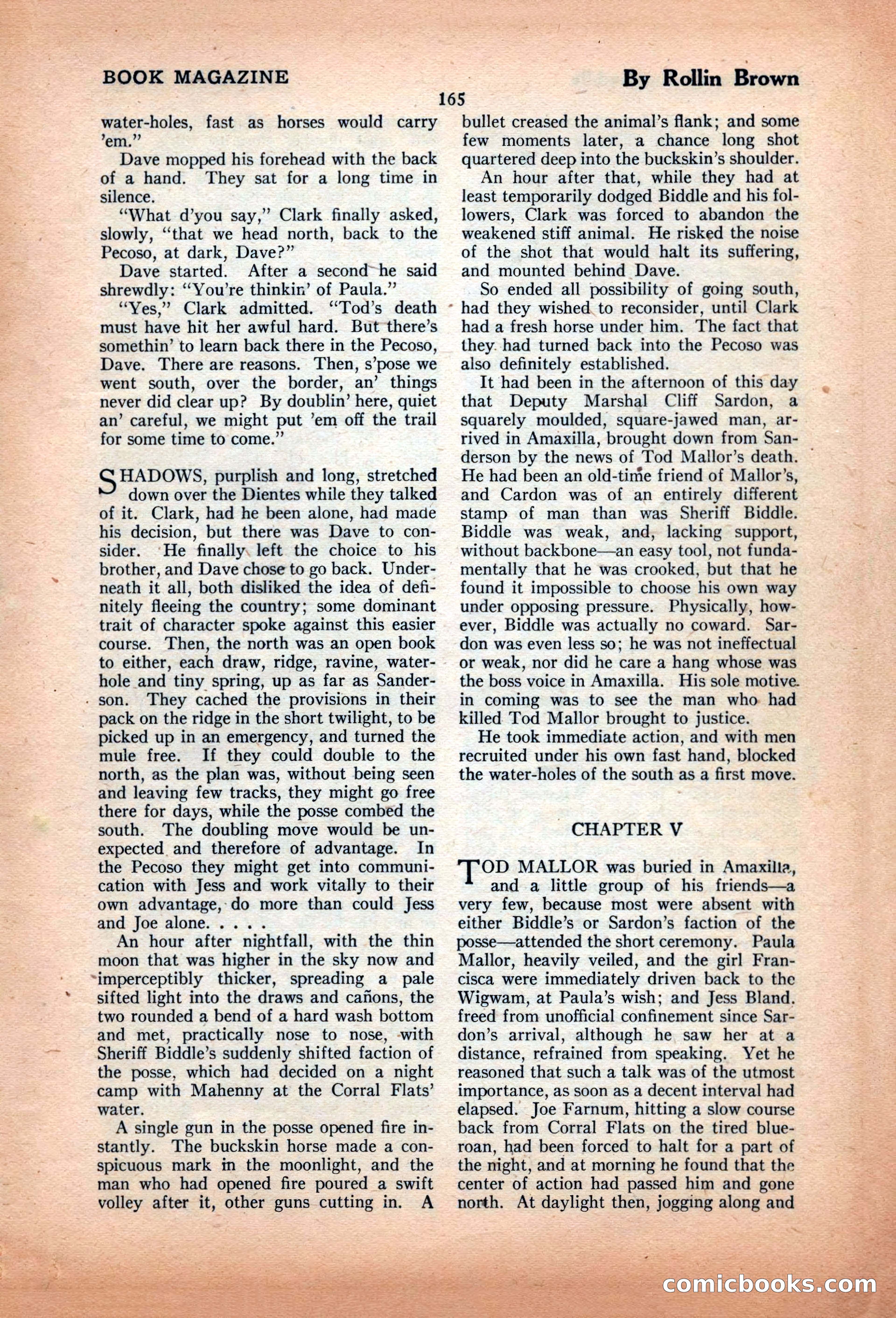 The Illustrated Blue Book Magazine, June 1928 — page 167 of 204