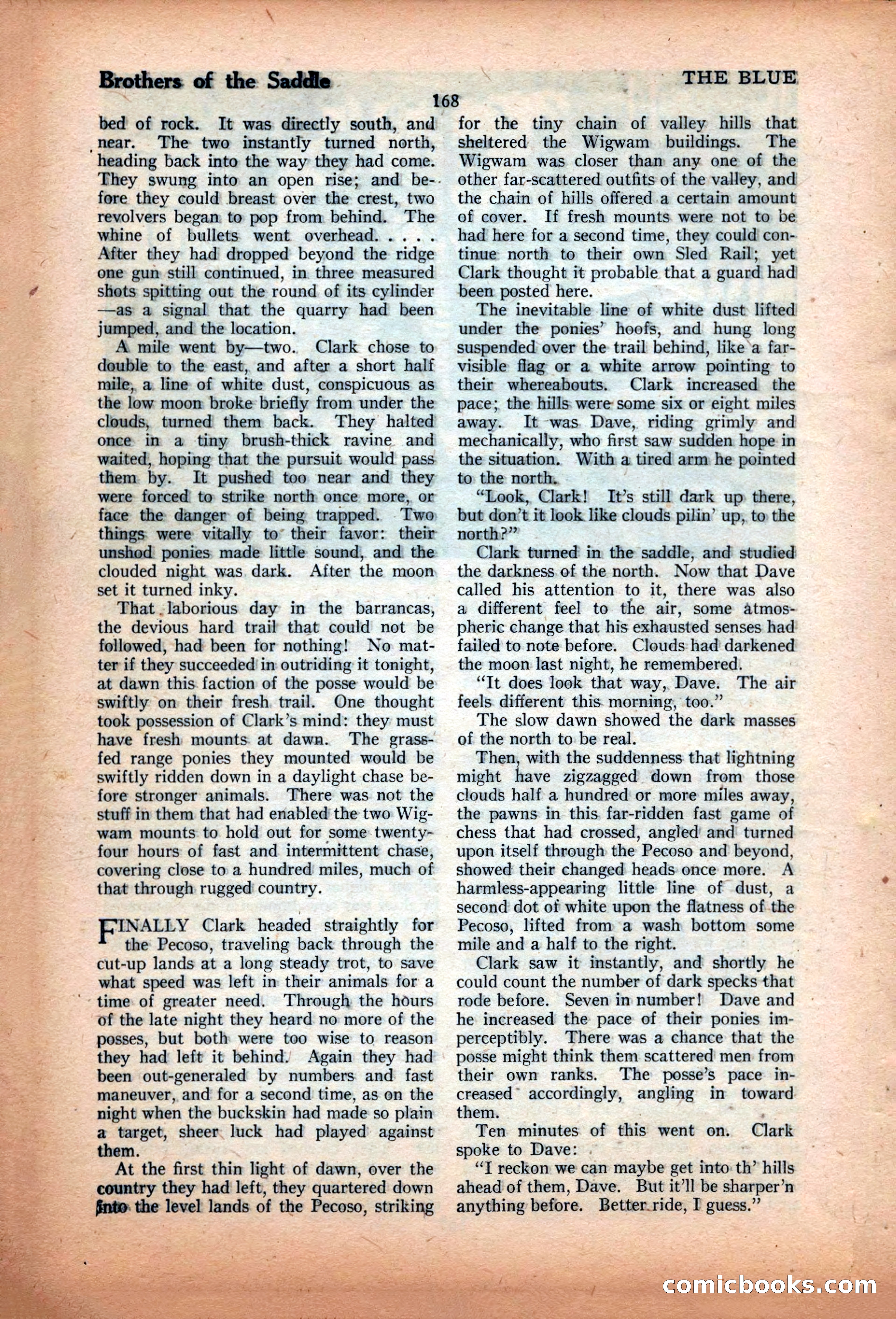 The Illustrated Blue Book Magazine, June 1928 — page 170 of 204