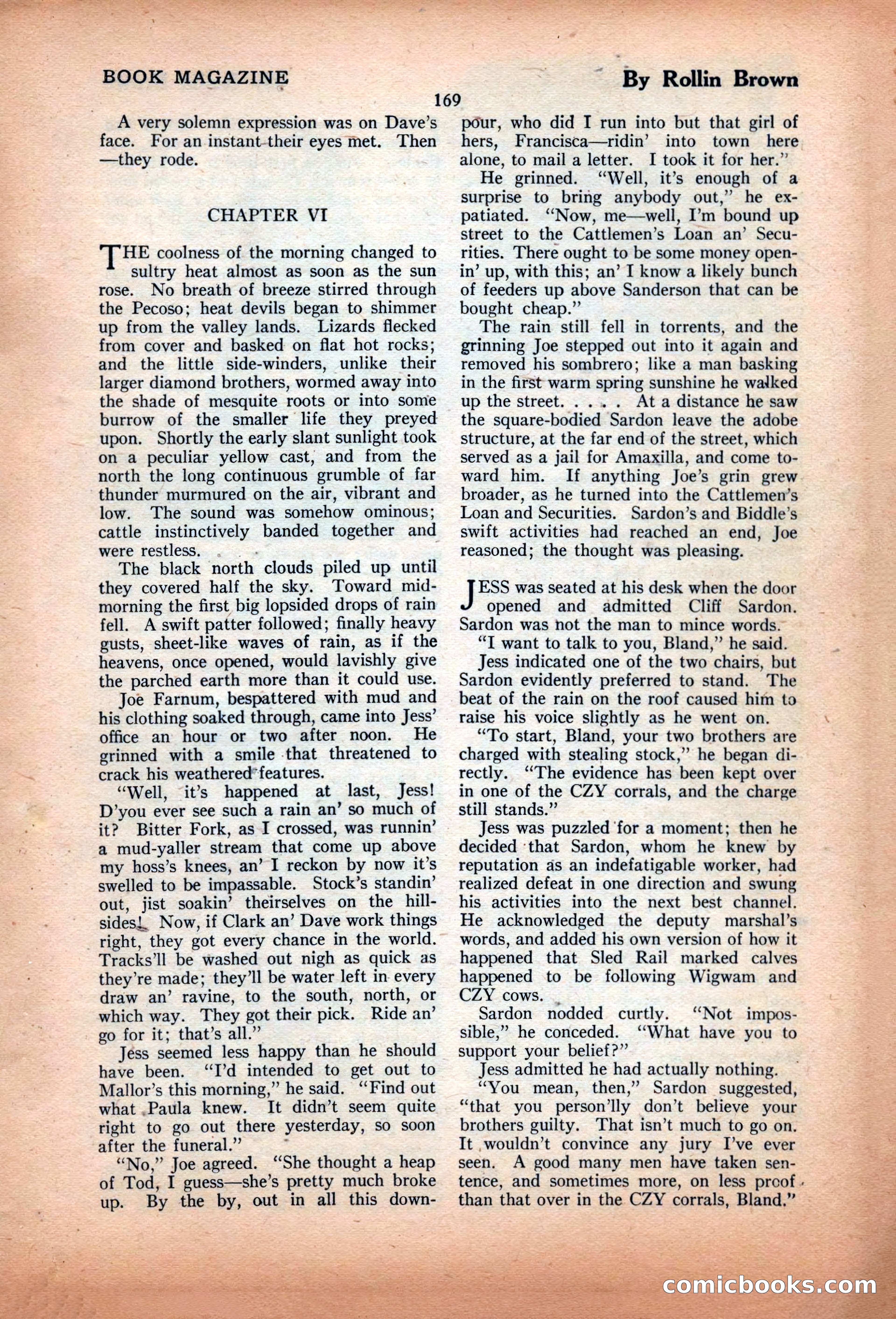 The Illustrated Blue Book Magazine, June 1928 — page 171 of 204