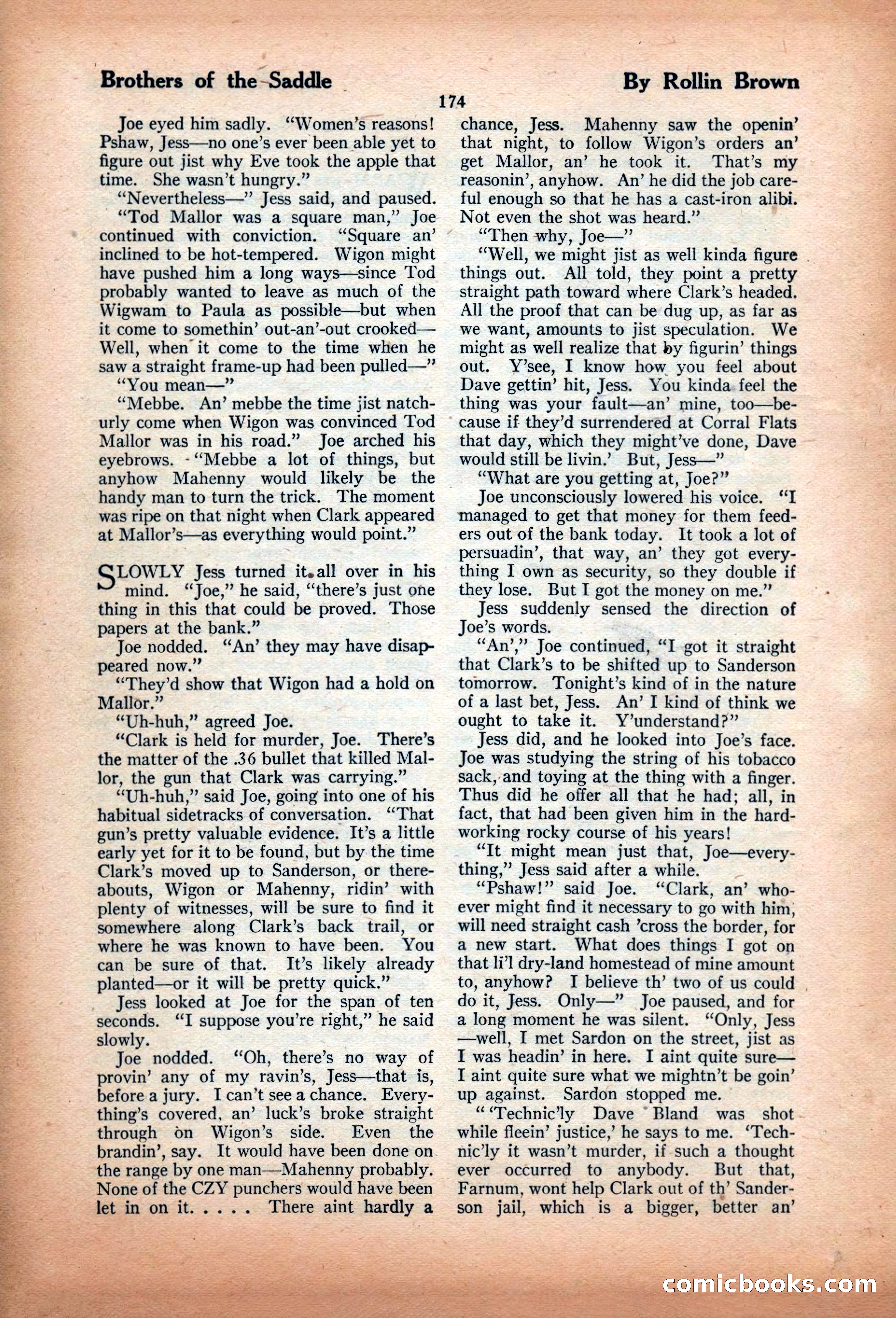 The Illustrated Blue Book Magazine, June 1928 — page 176 of 204