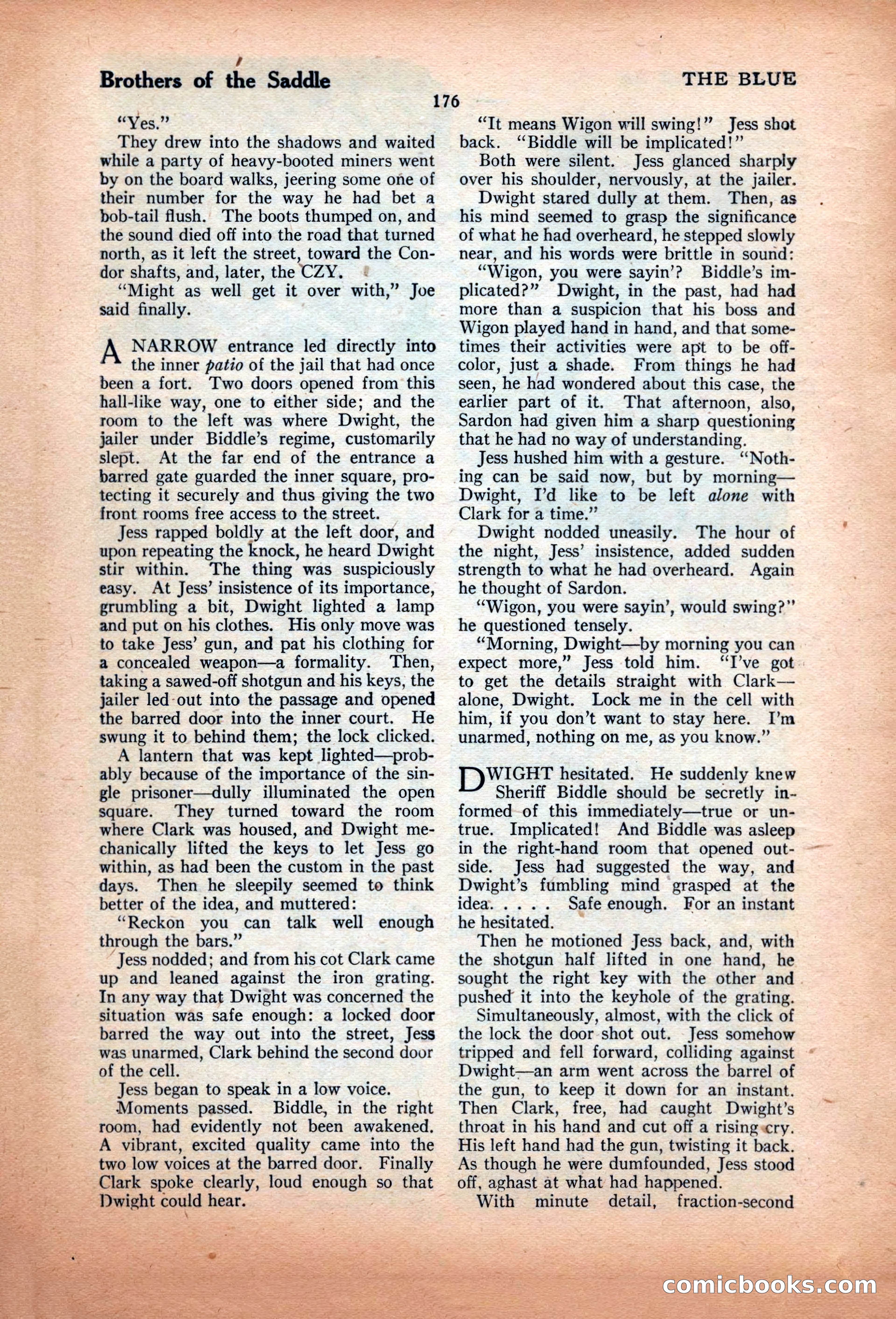 The Illustrated Blue Book Magazine, June 1928 — page 178 of 204