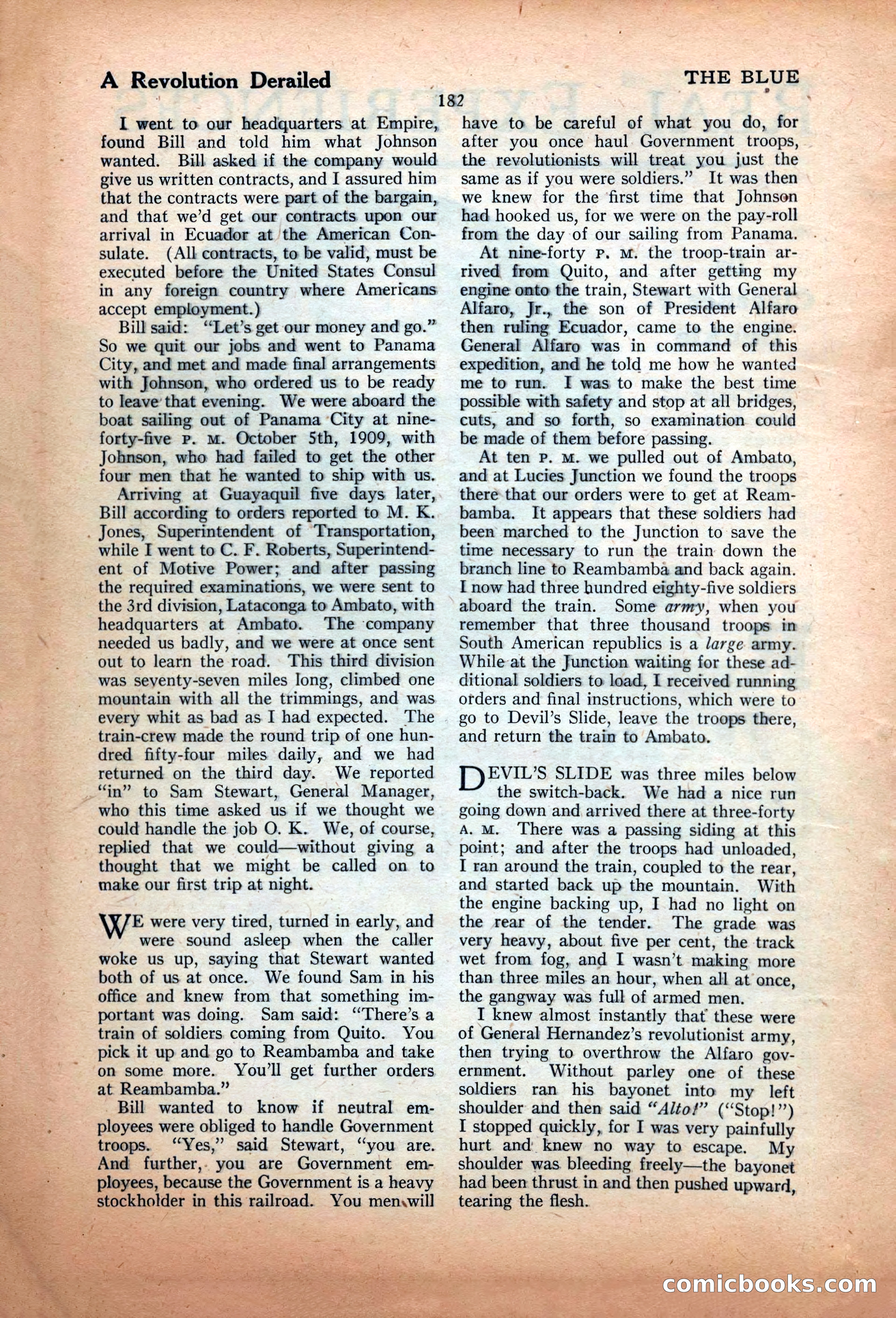 The Illustrated Blue Book Magazine, June 1928 — page 184 of 204