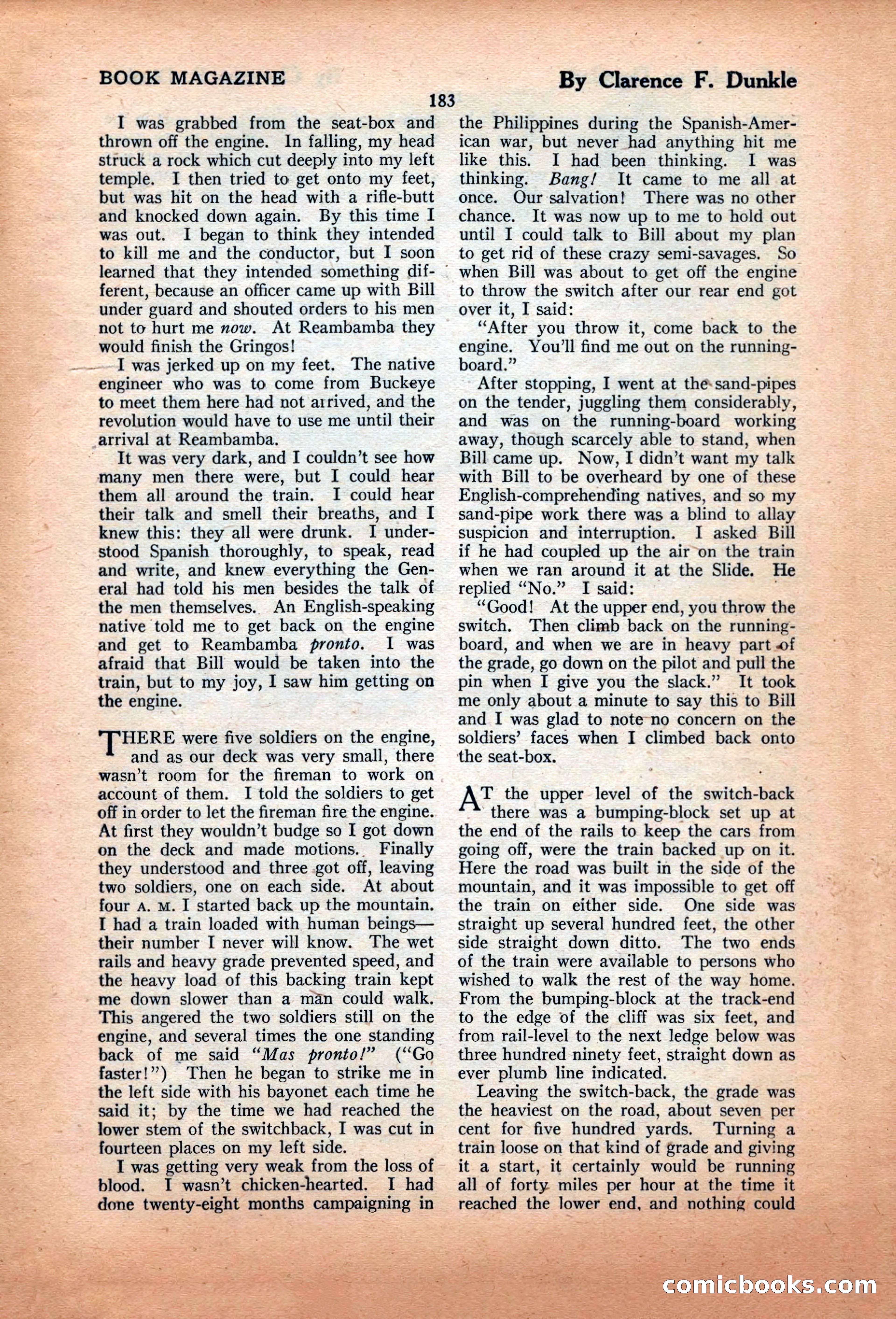 The Illustrated Blue Book Magazine, June 1928 — page 185 of 204